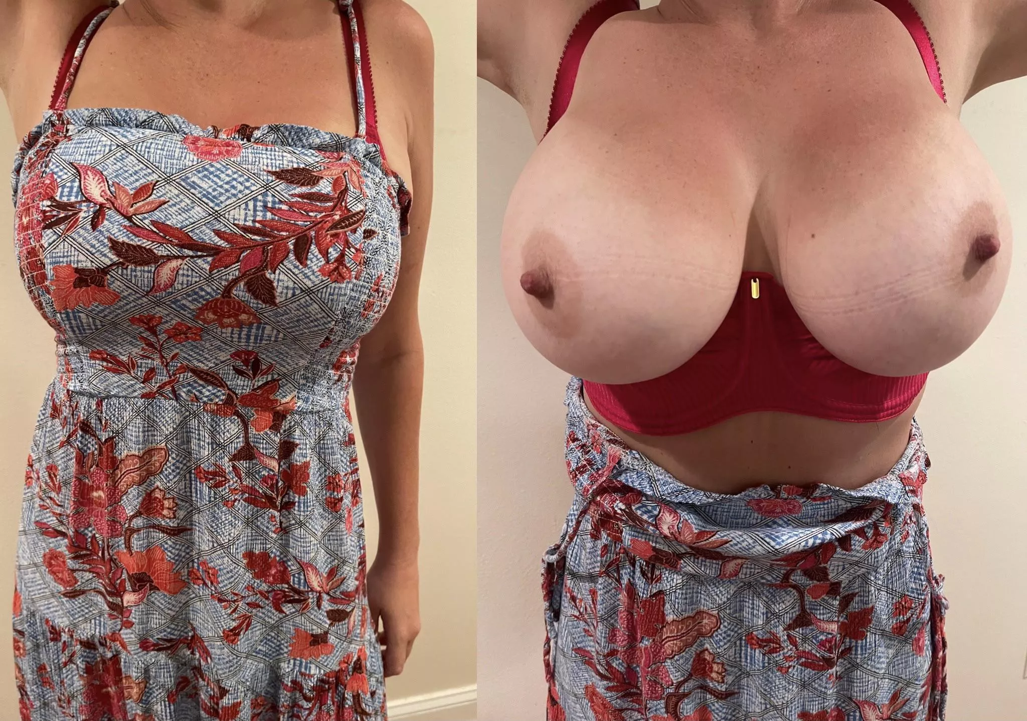 My mom boobs are kinda big f/33