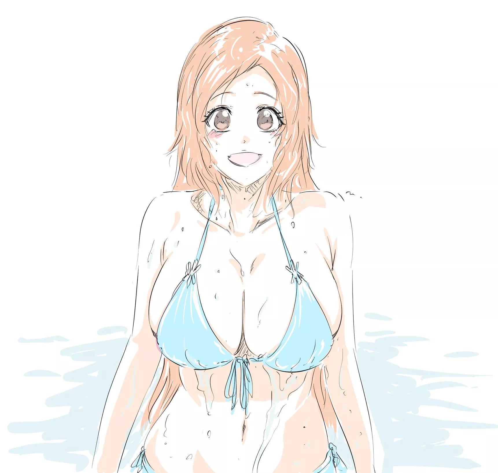 Orihime soaked (Mi)