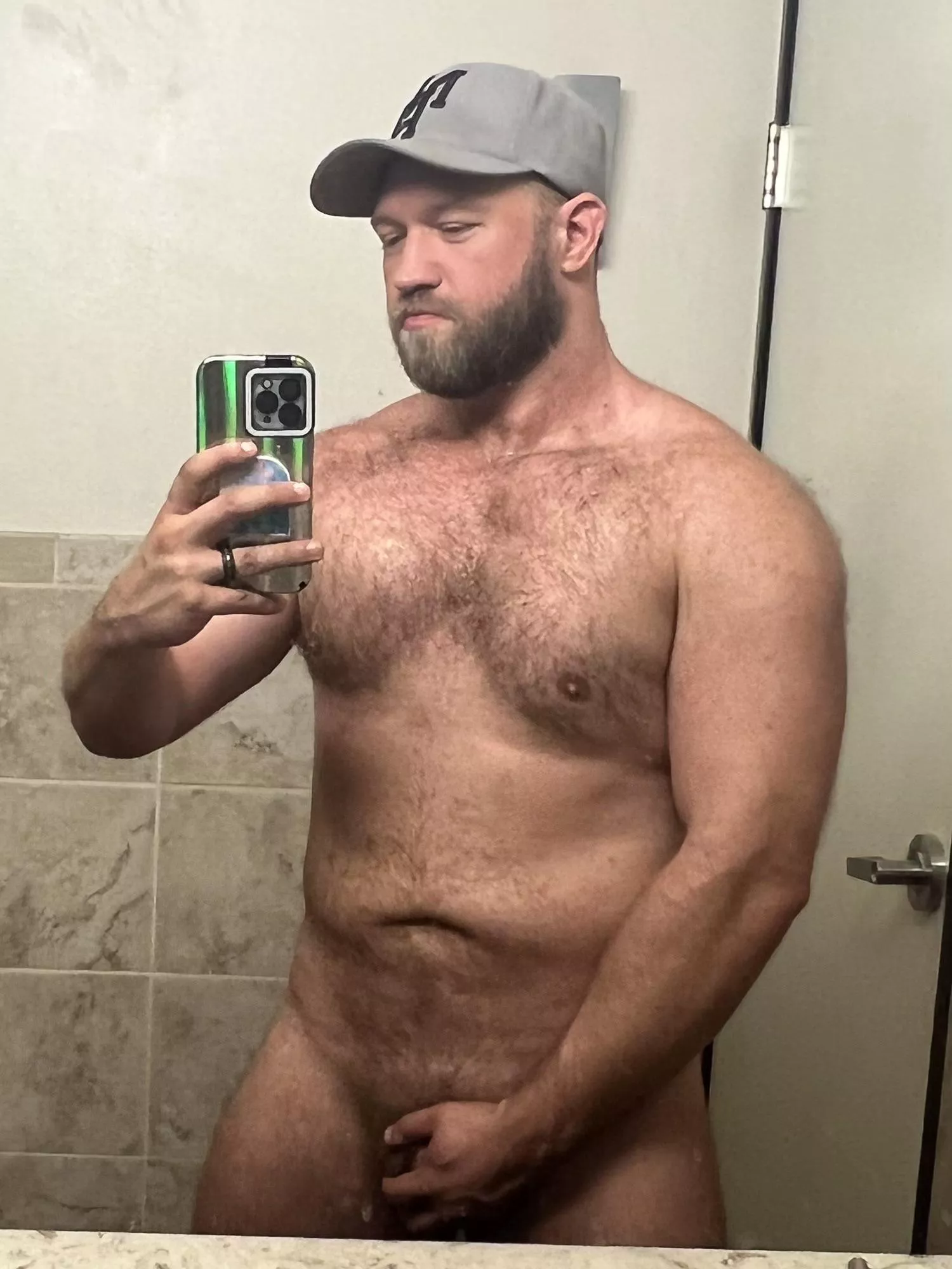 Post workout locker room selfie [38]