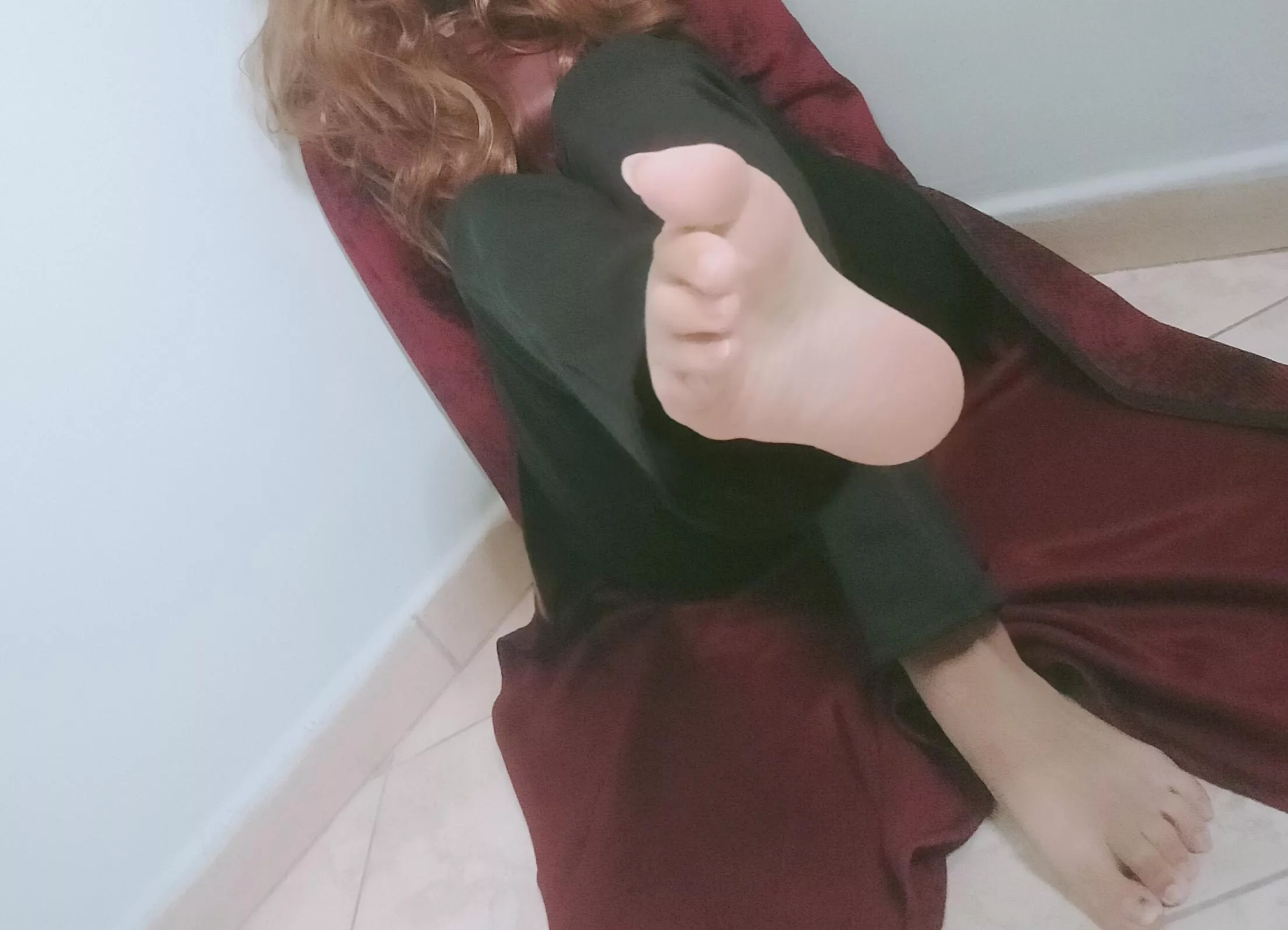 Scarlet Witch with feet . Follow me for more .