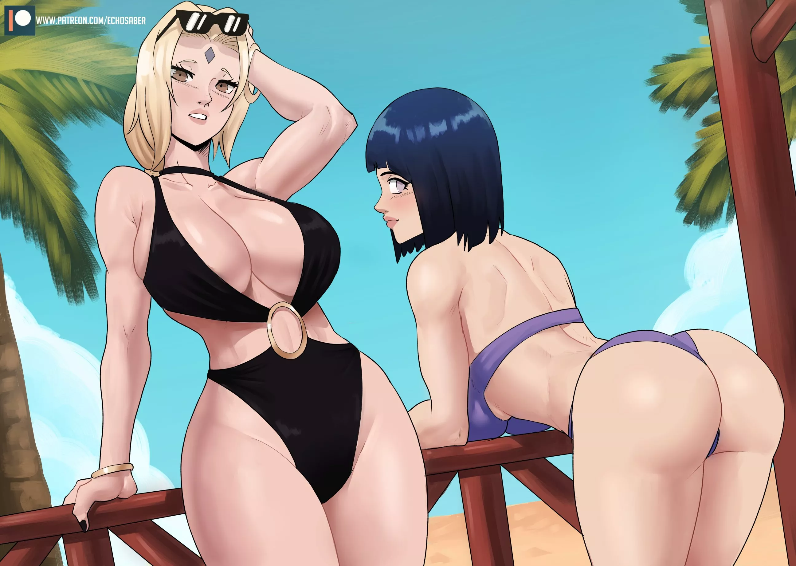 Sexy Mommies Tsunade And Hinata