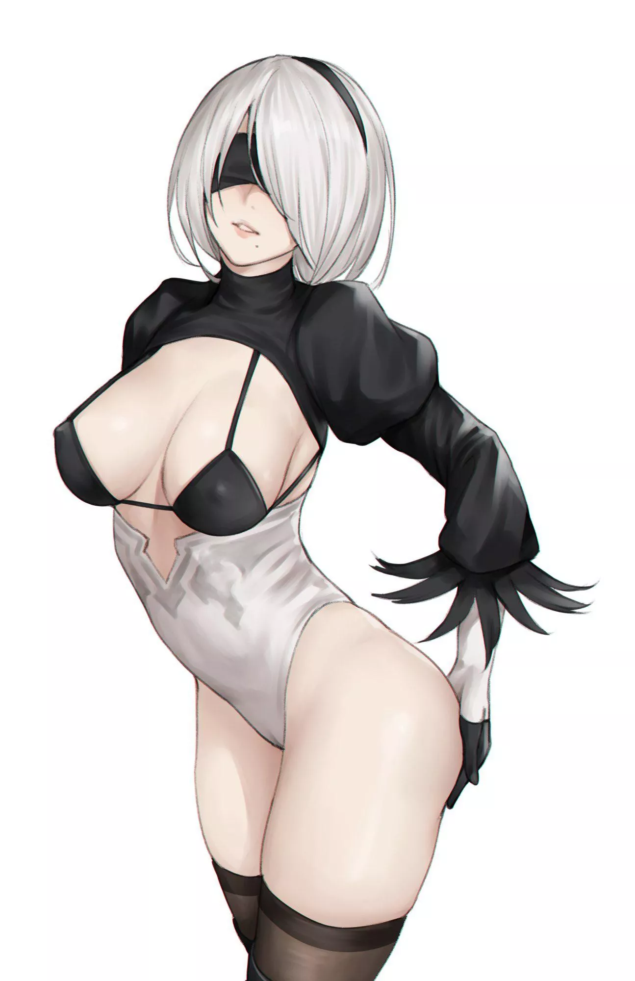 2B’ lovely curves (@kuronerinka)