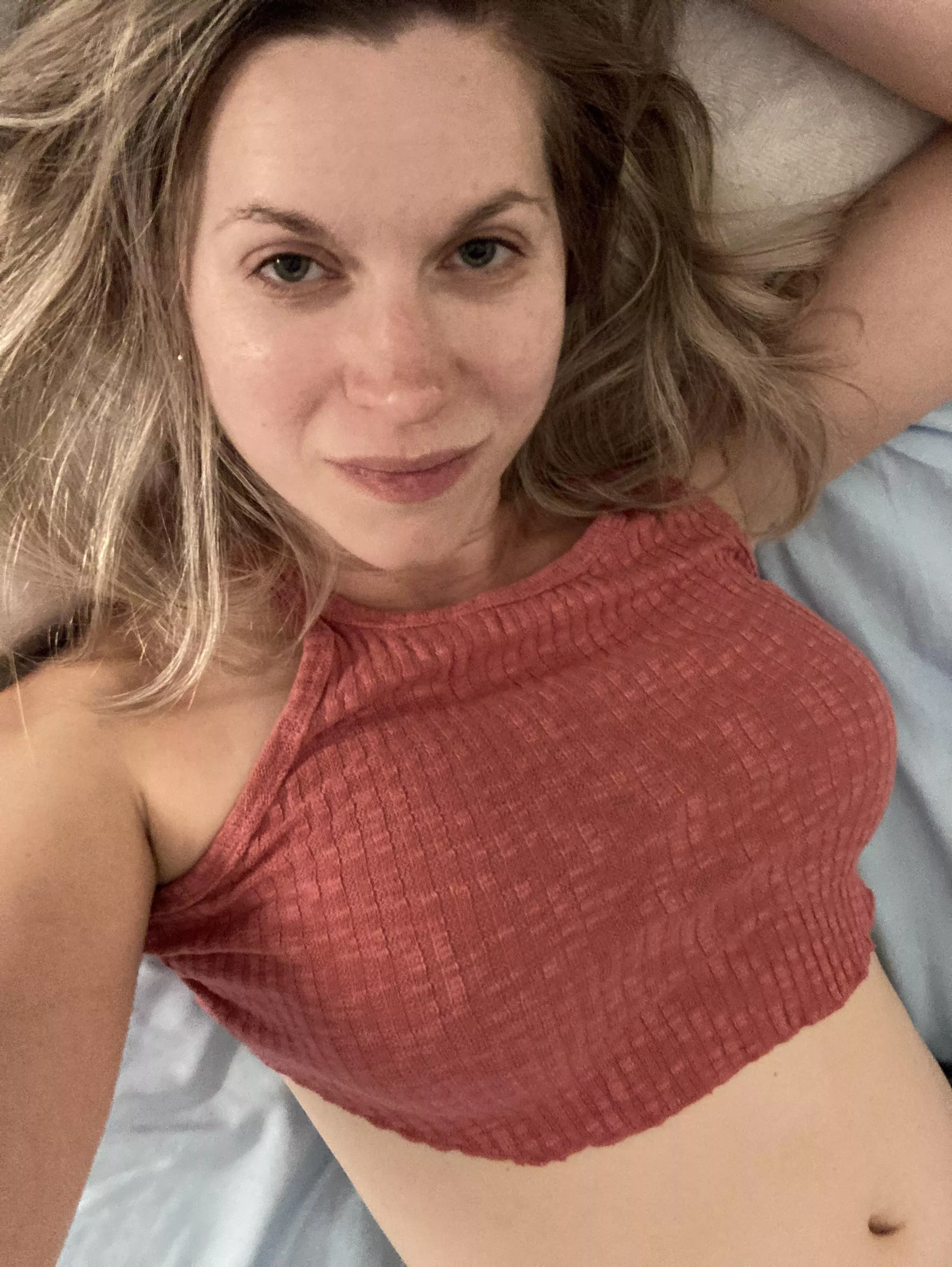 [32F] me in a crop top