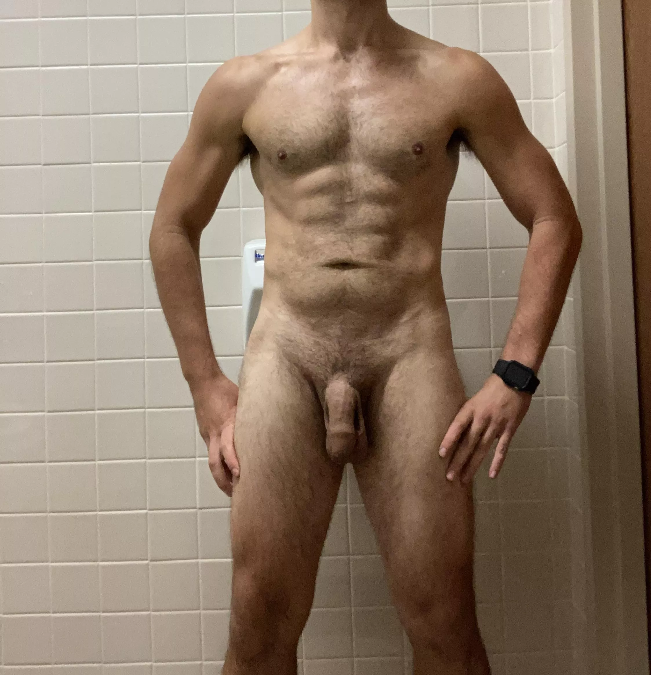 34 (m) 180lb. 5ft 11inches. Casual at work shot