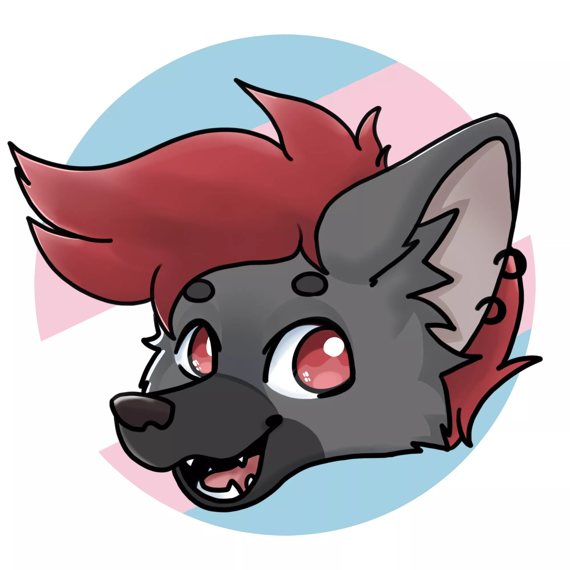 [Art By Me] Trans headshot for a friend ^^