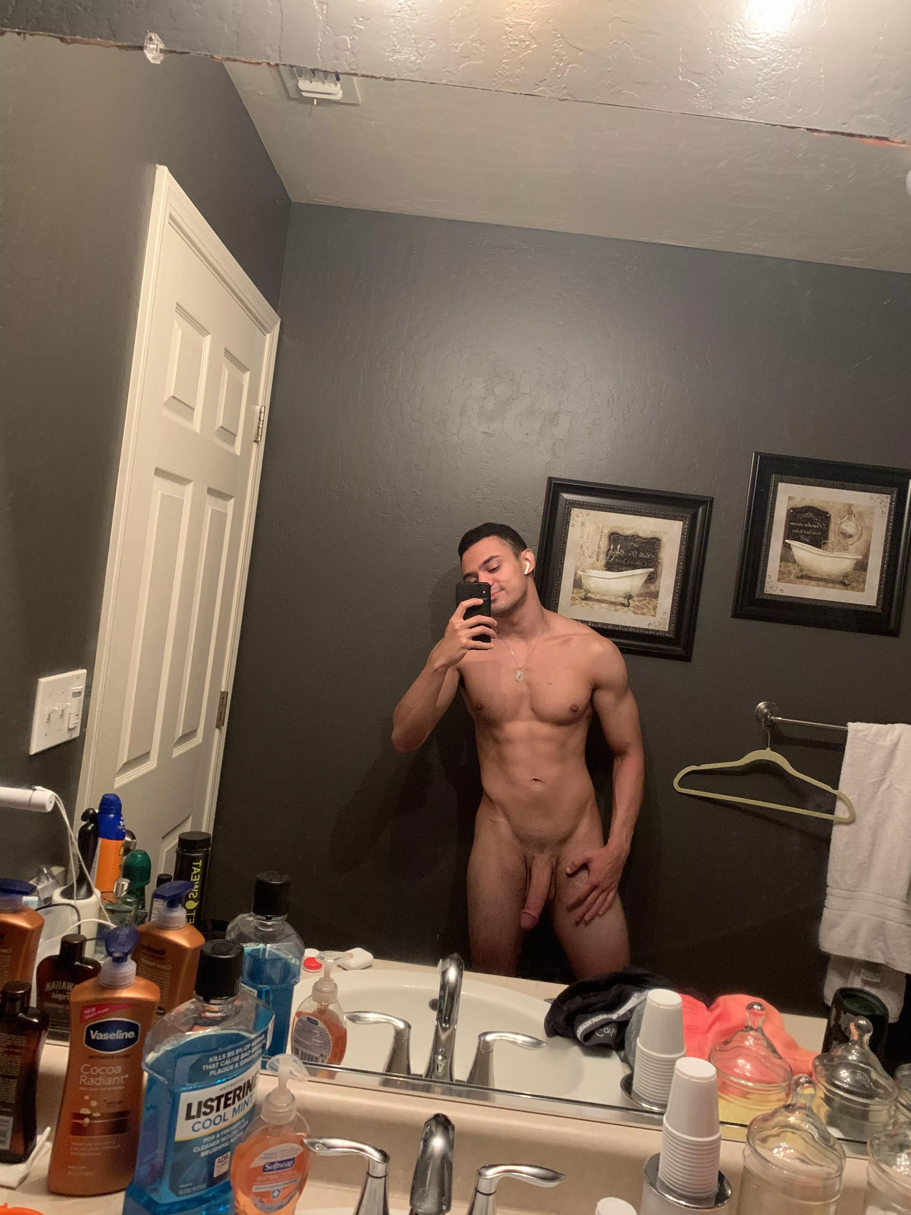 I love taking mirror nudes