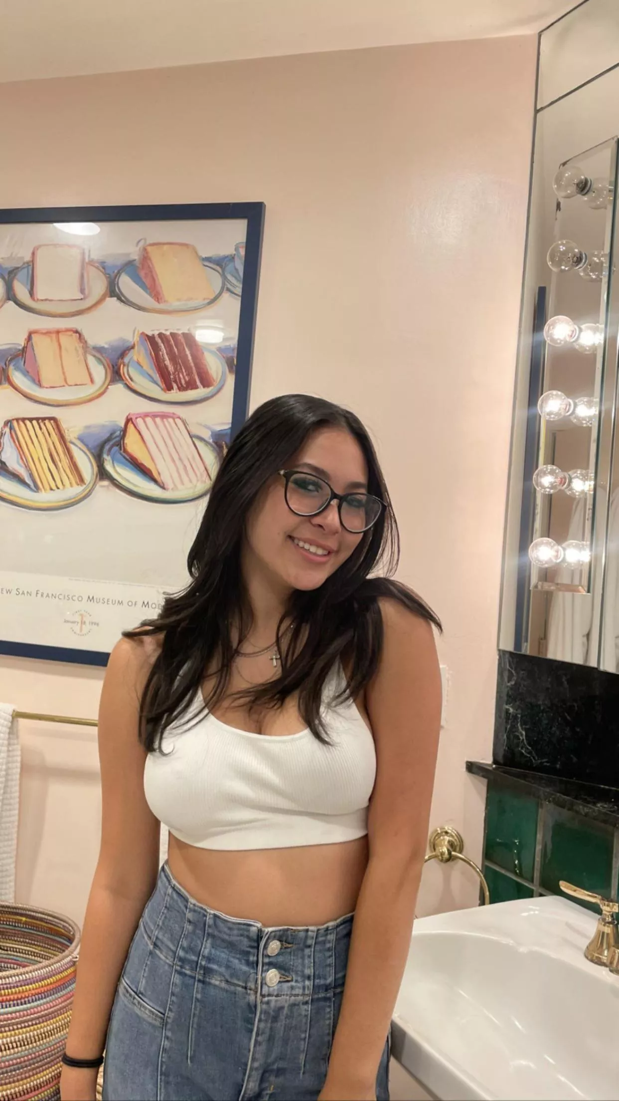 I usually don’t wear glasses lol 18f