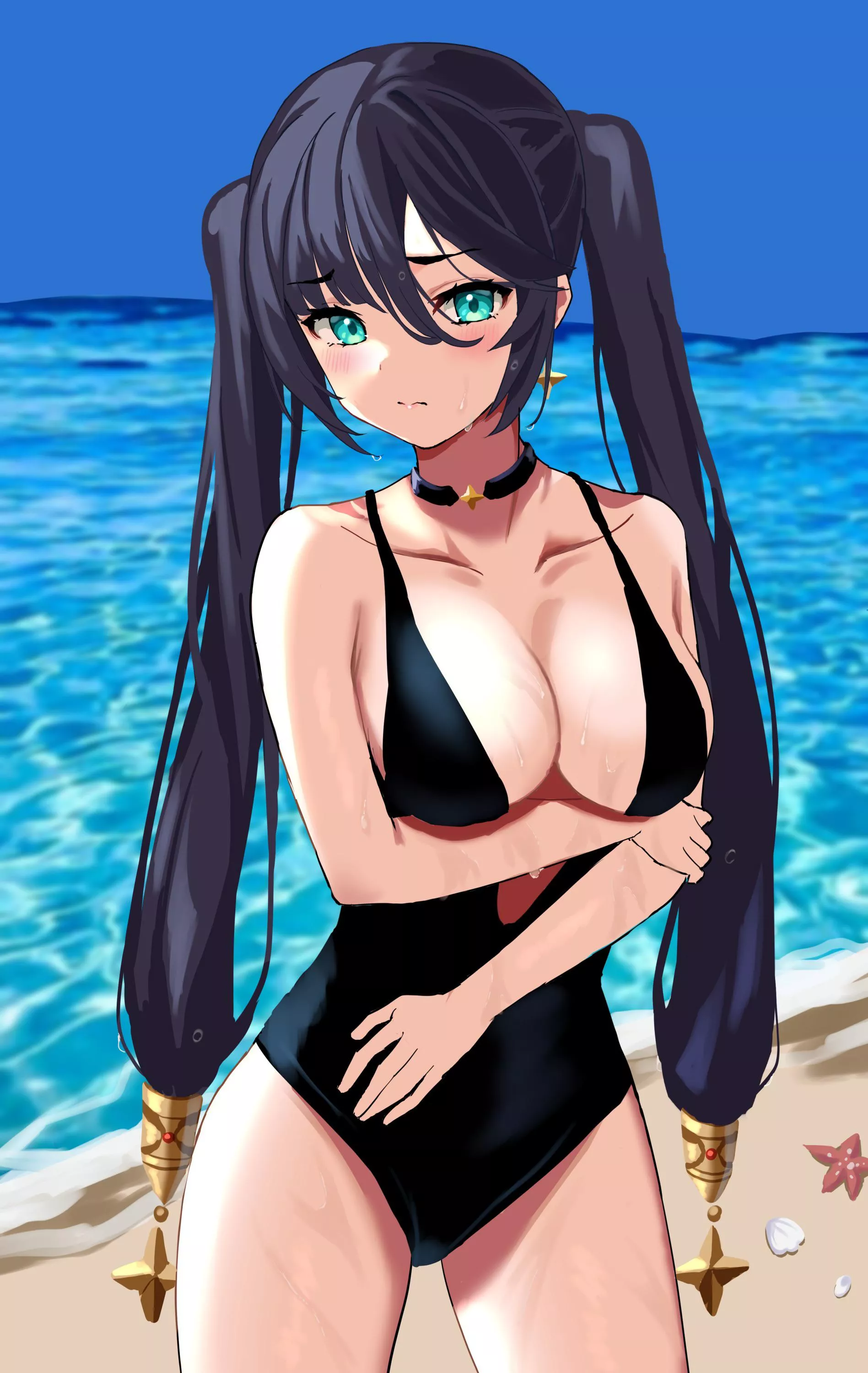 Swimsuit Mona (Genshin Impact)