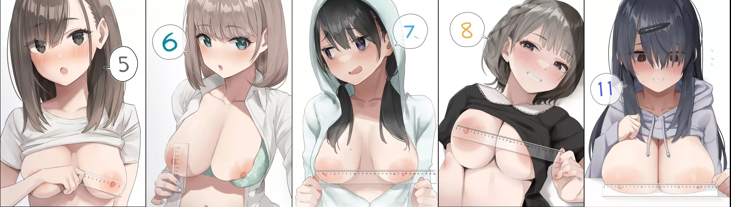 the difference nipple sizes