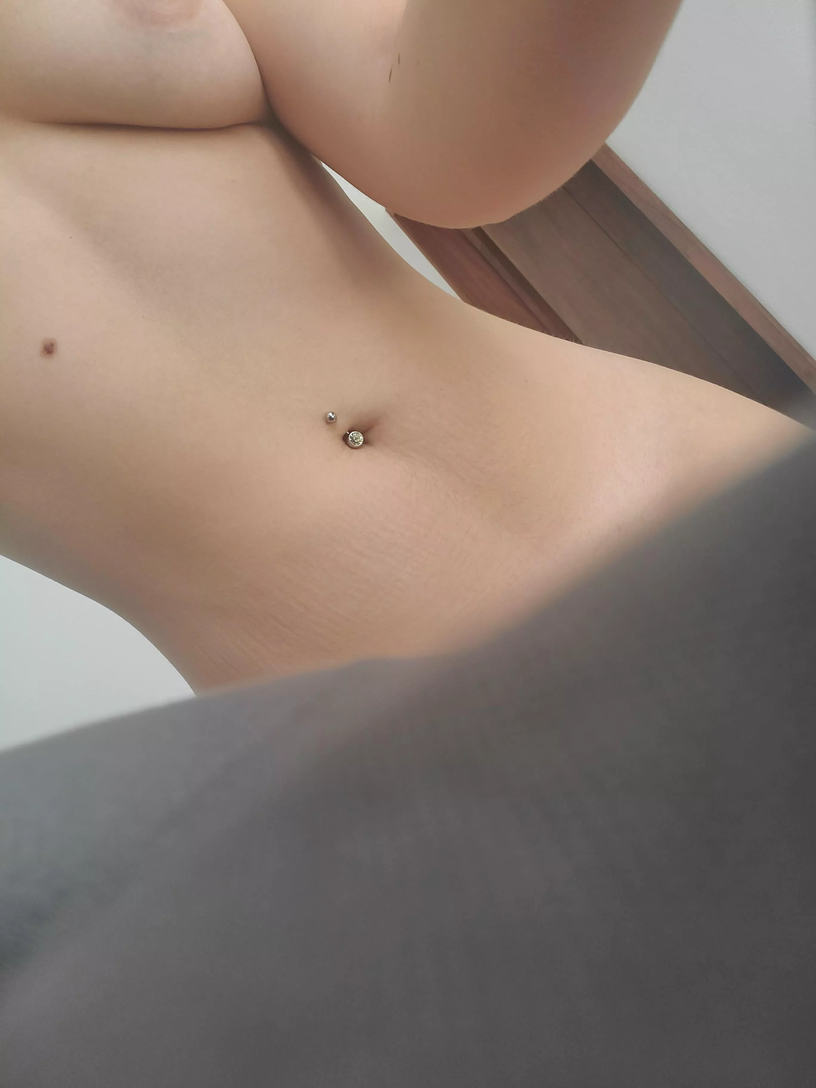 Would you lick around my bellybutton?