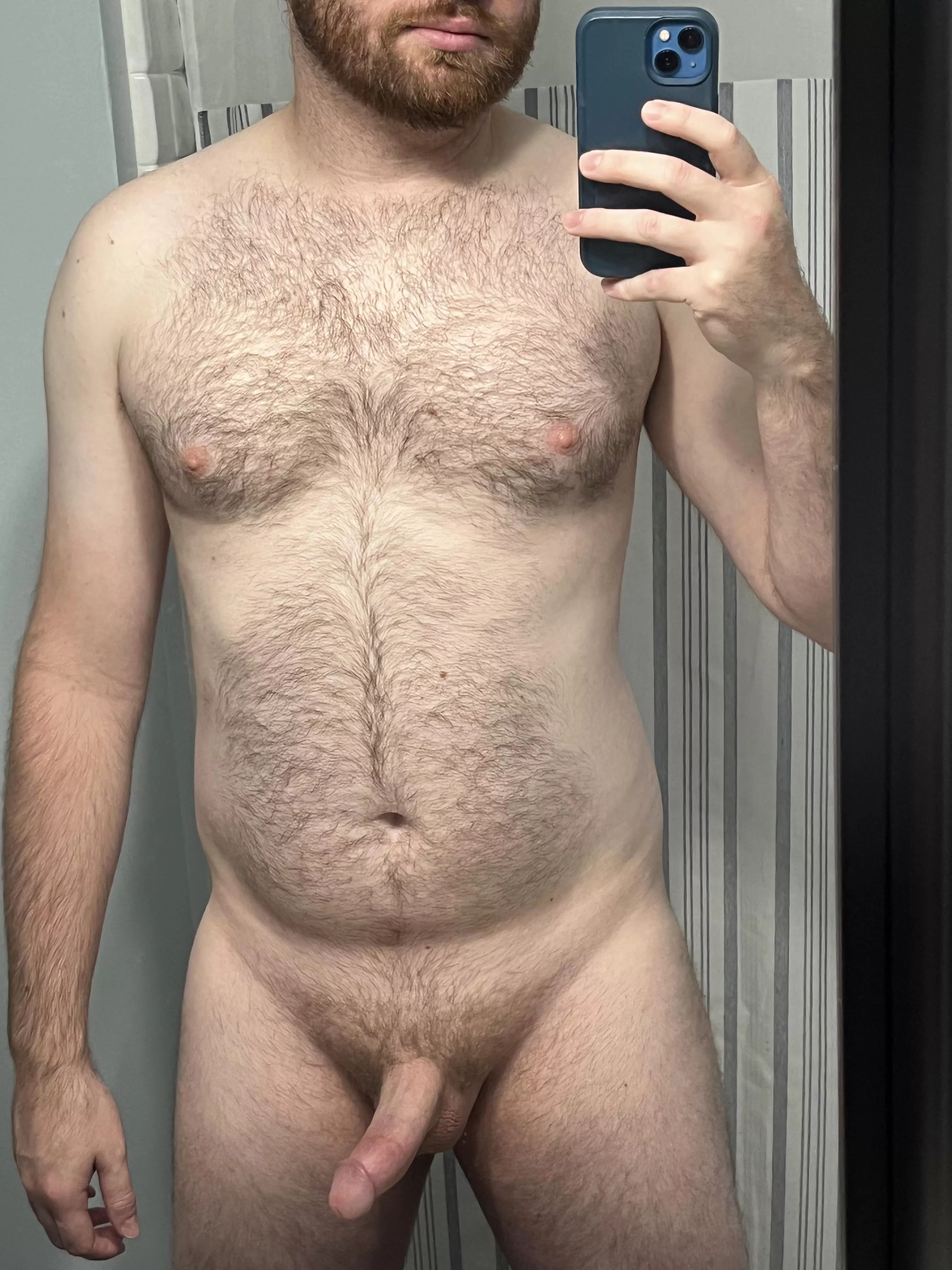 Beard and morning wood