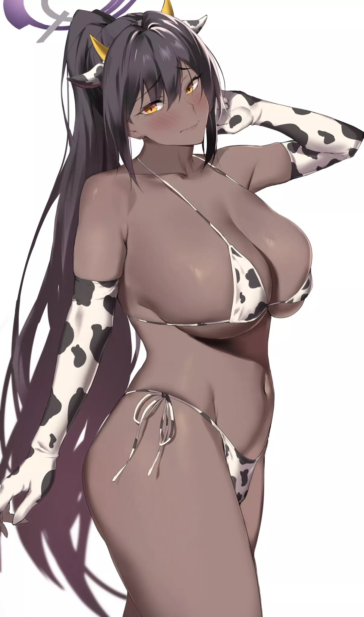 Cow Bikini Karin [Blue Archive]