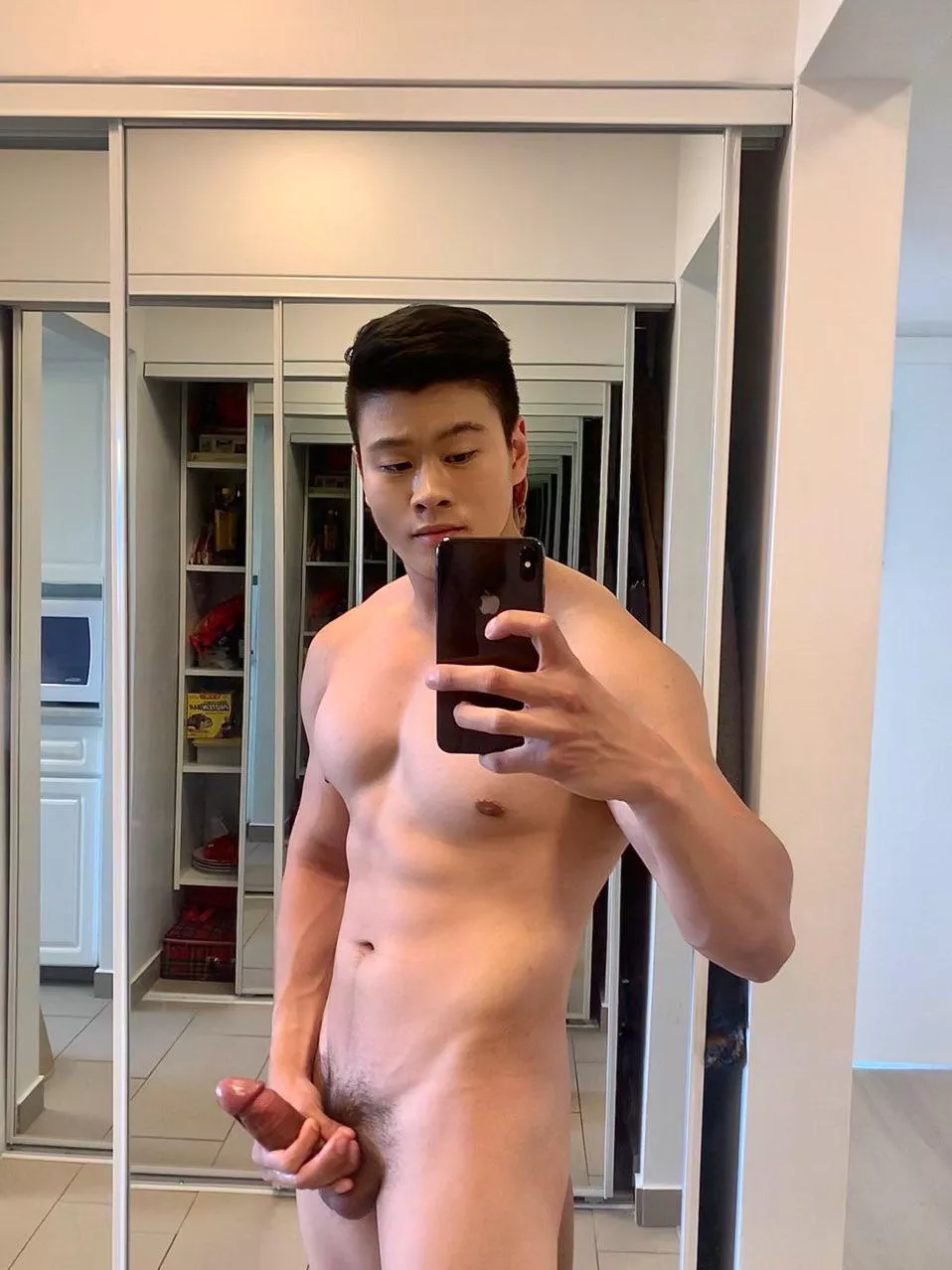 Do you like my mirror cock selfie?ðŸ˜ˆ