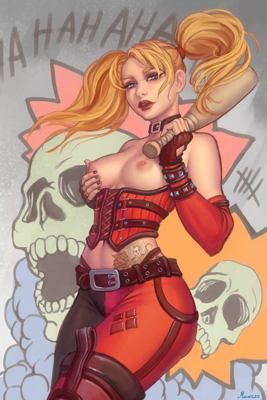 Harley Quinn Topless (Mavezar ) [DC]