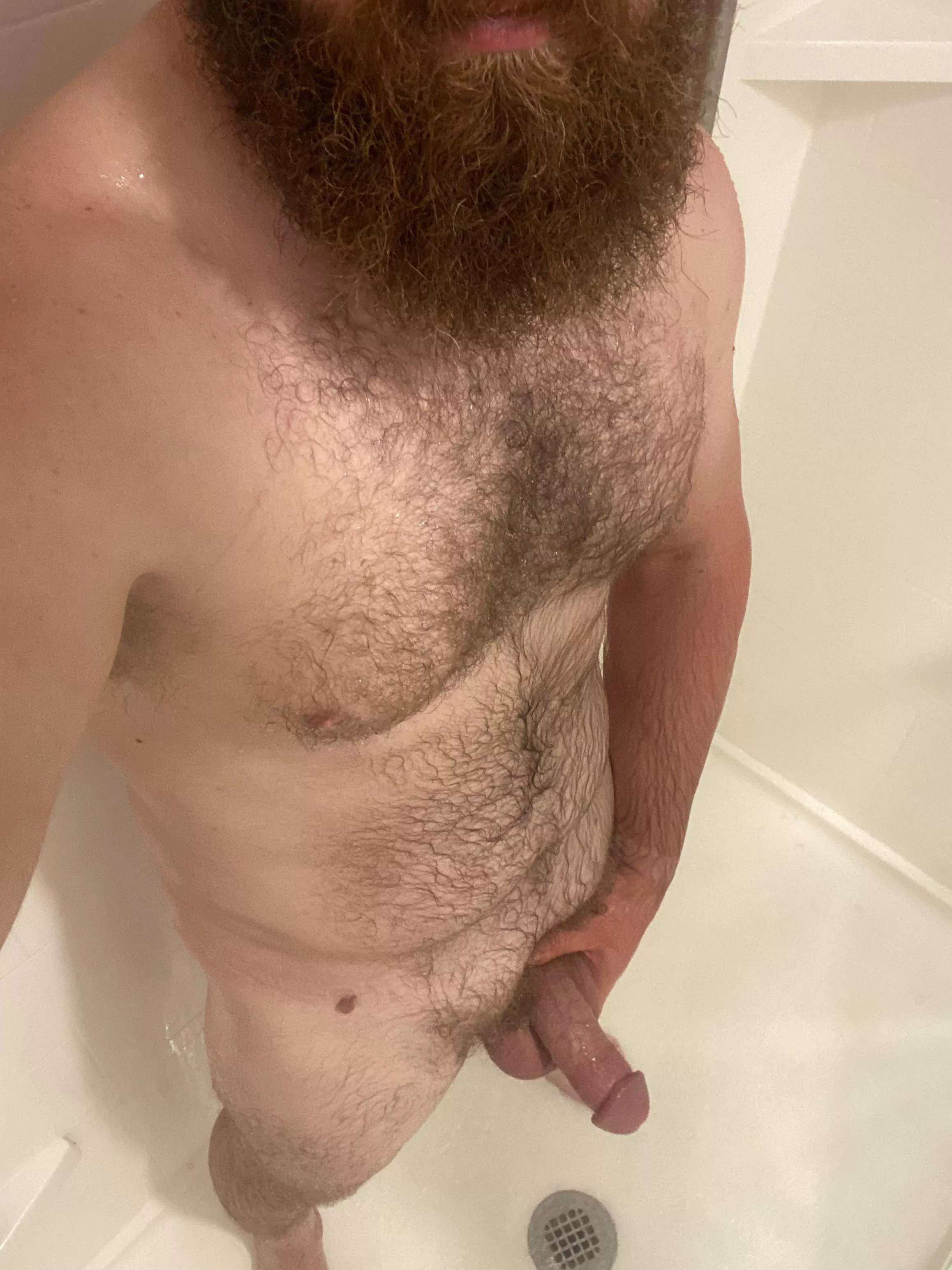 Hot shower after a long day!