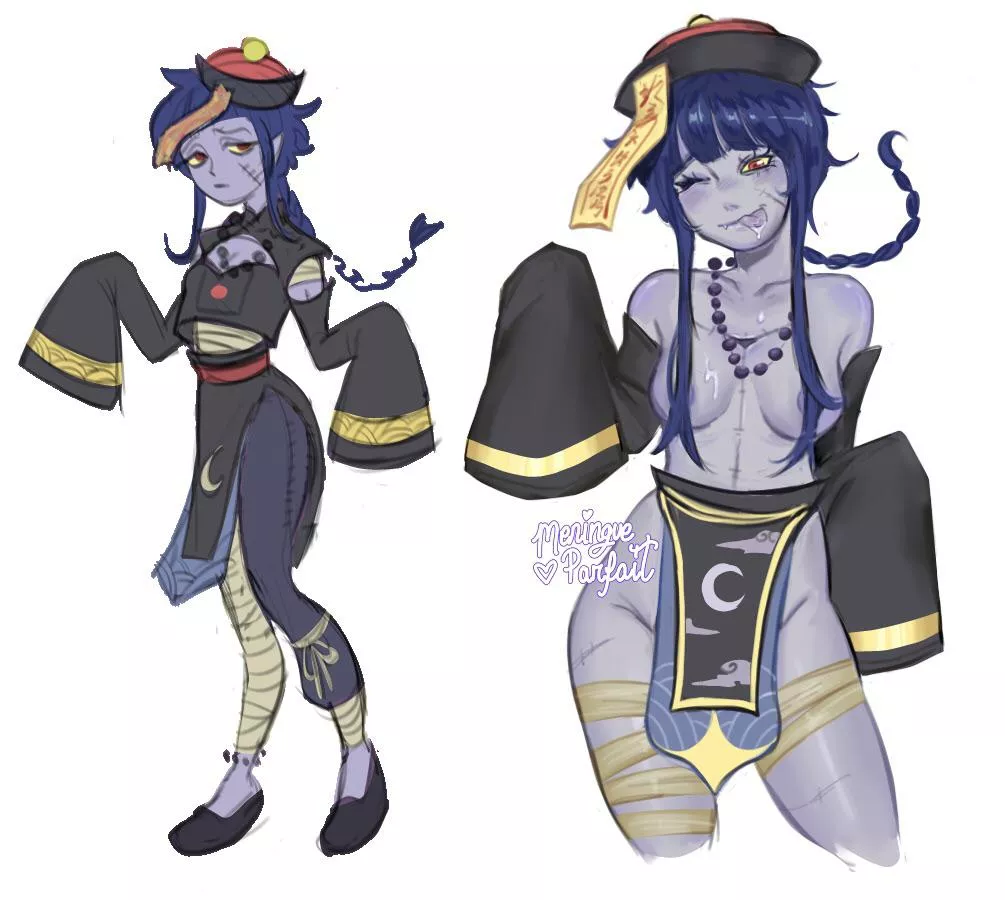 Jiangshi oc, she needs a name! [OC]