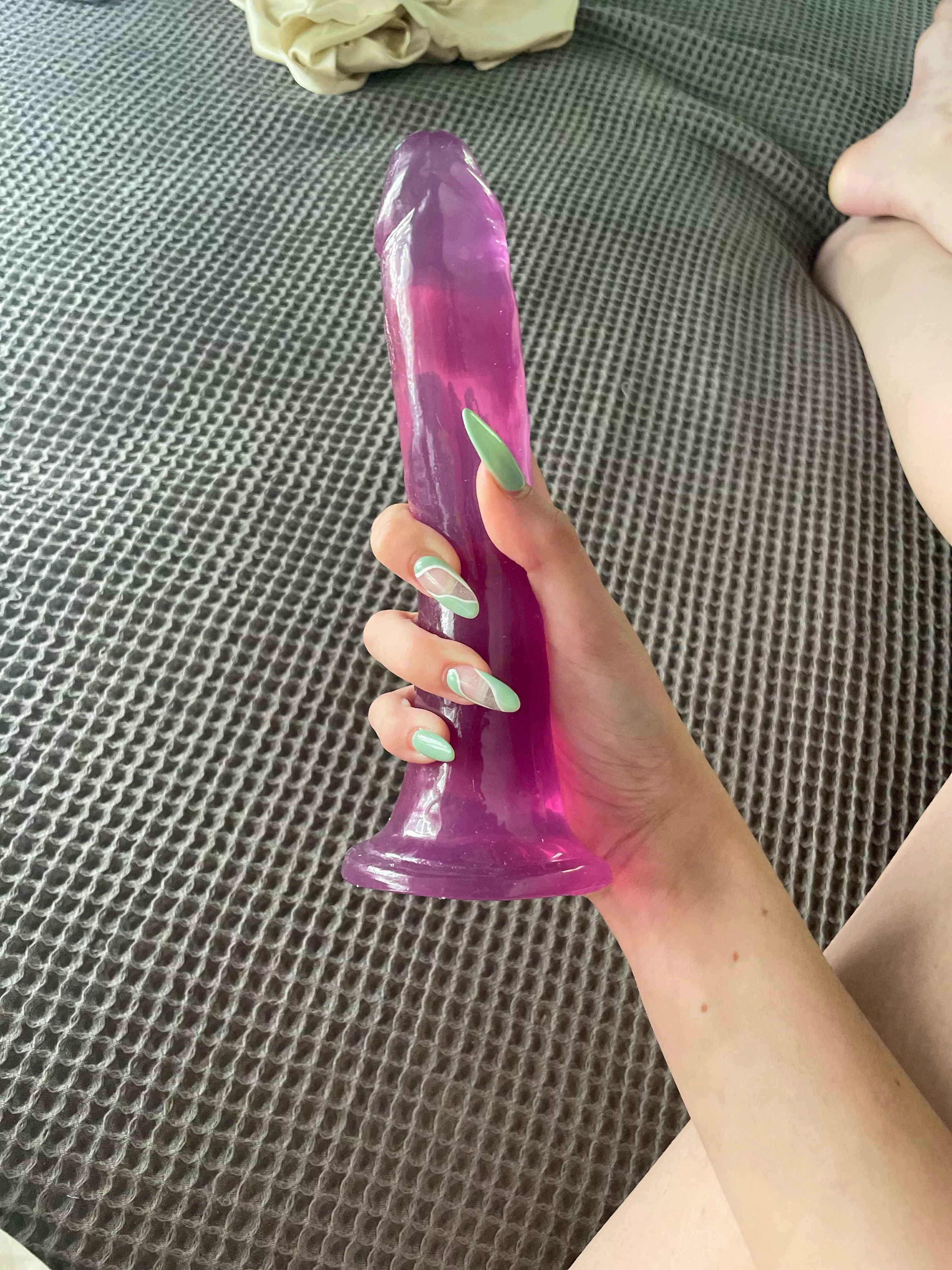 let me wrap my nails around your cock ;)