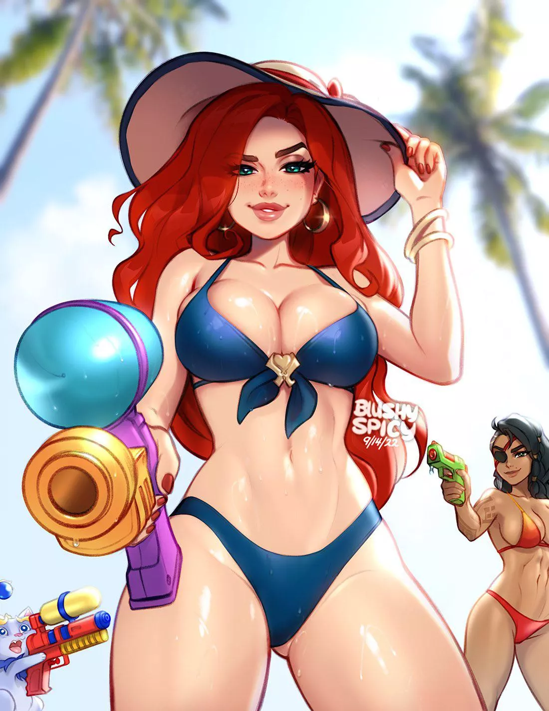 Pool Party Miss Fortune (BlushySpicy)