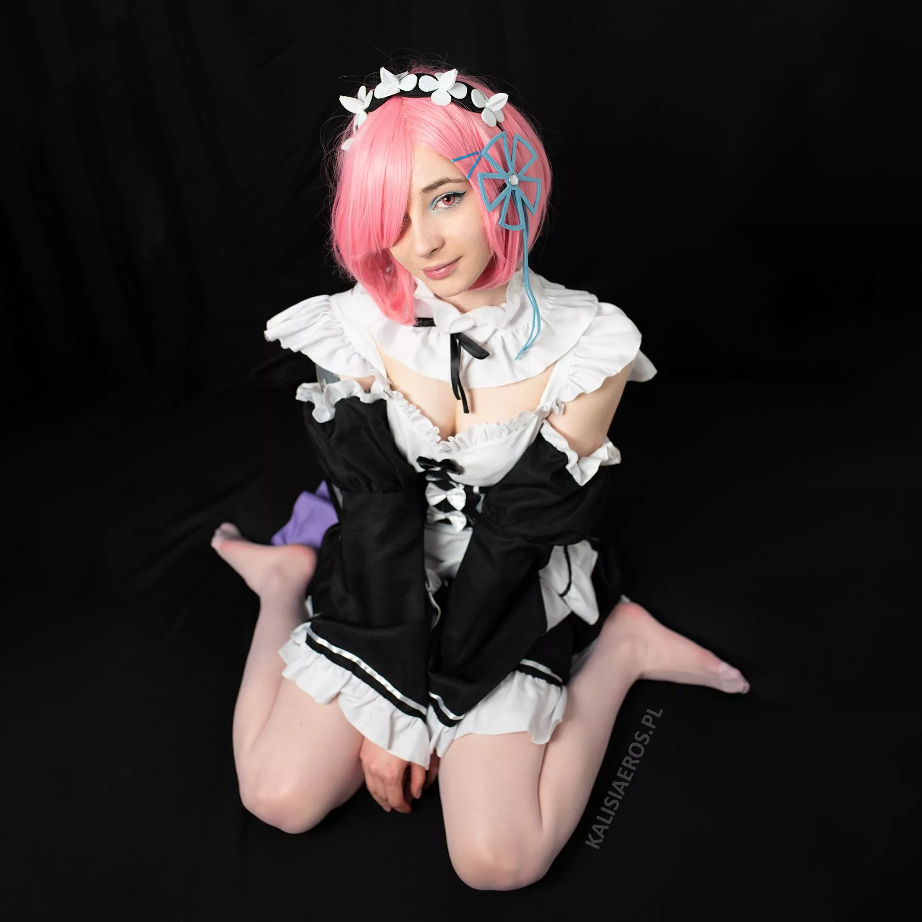 Ram cosplay from Re:zero (kalisiaeros)