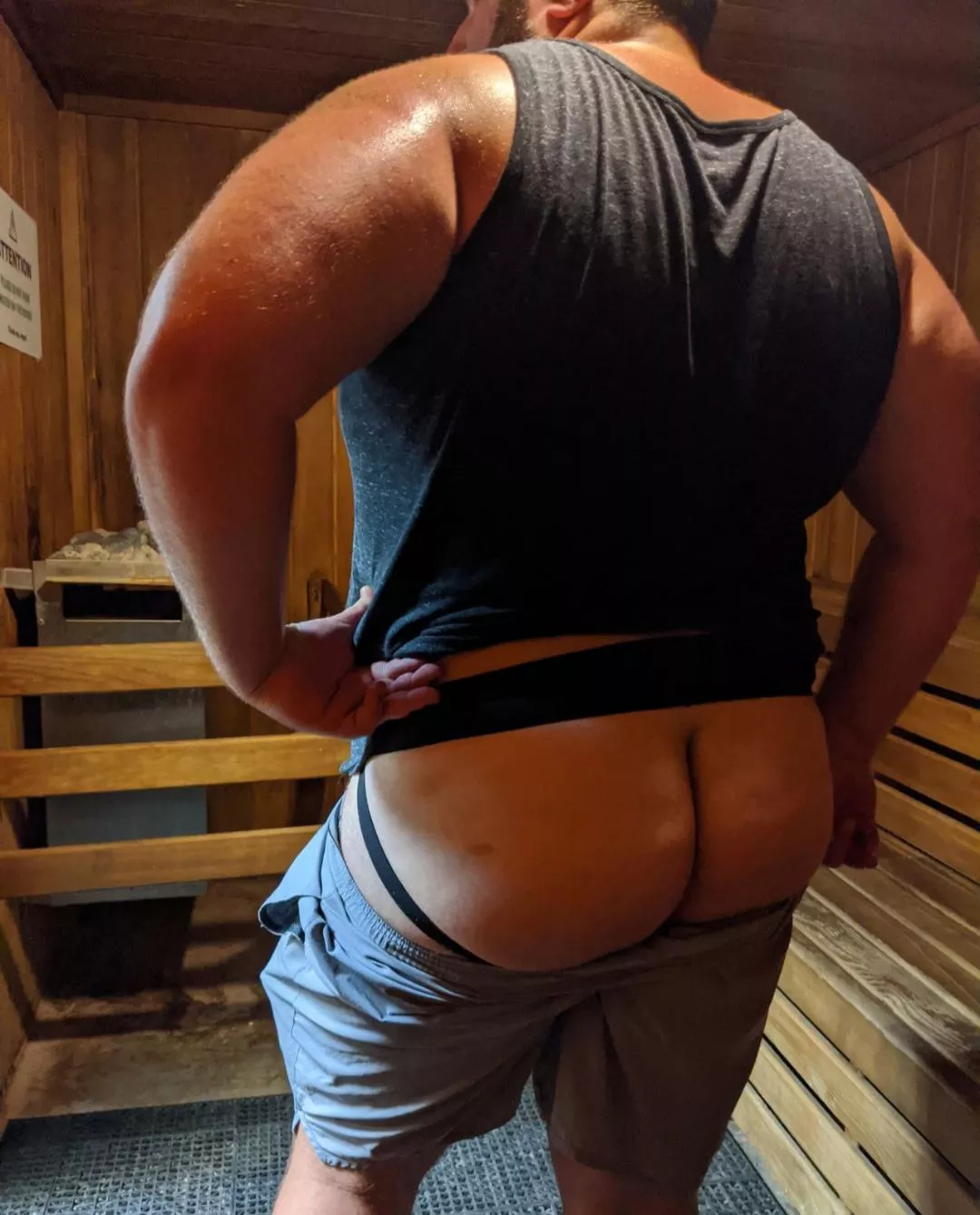 Sauna + Jockstrap = Thirsttrap