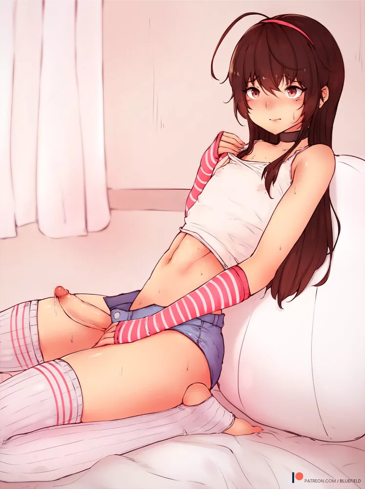 Waiting for you in bed~