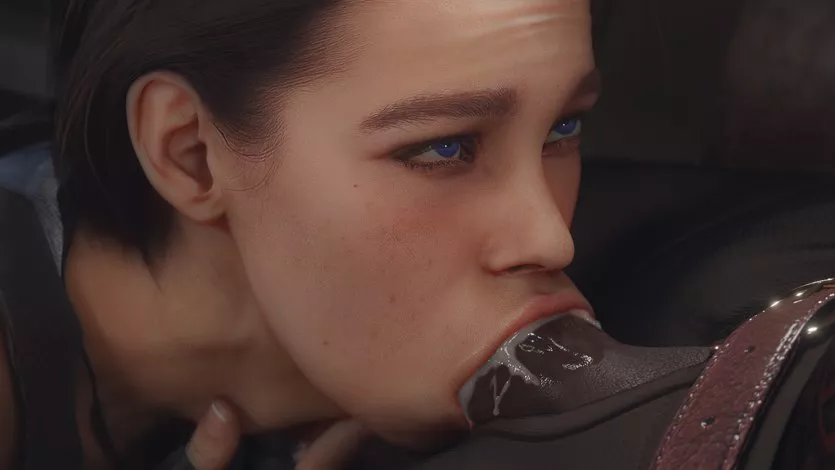 Jill - Mouth Full of Cum (Bifrost3D) [Resident Evil]