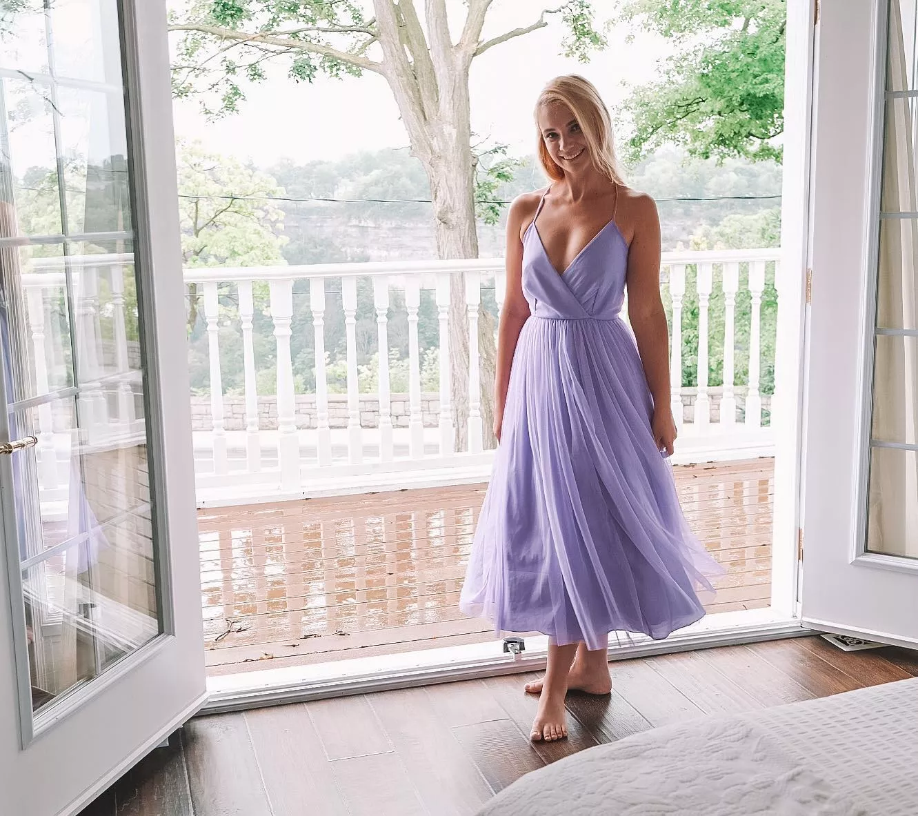 Lavender Dress