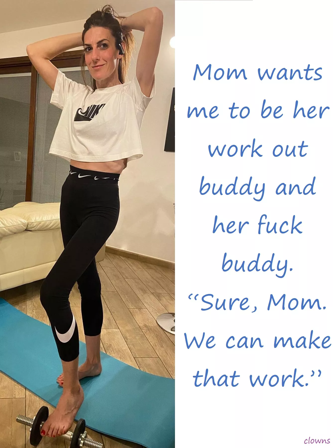 [M/S] Mom is looking out for you.