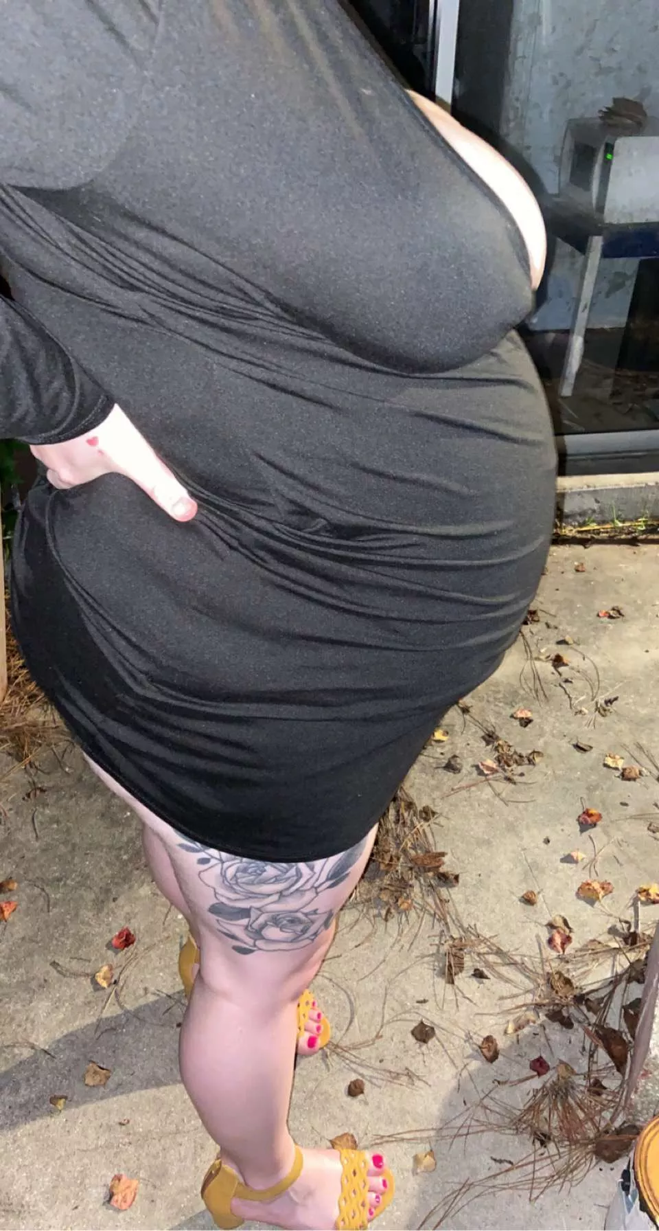 Pregnant but still a slut