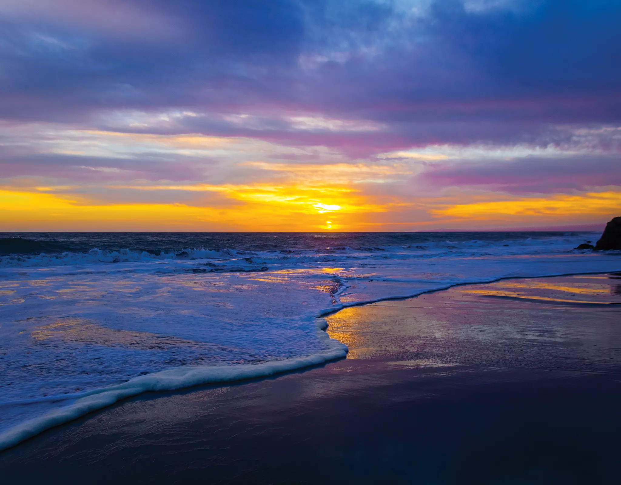 Sunset at Loe Carillo, CA