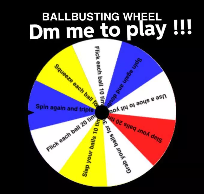 Wheel of pain(Cbt/ Ballbusting)