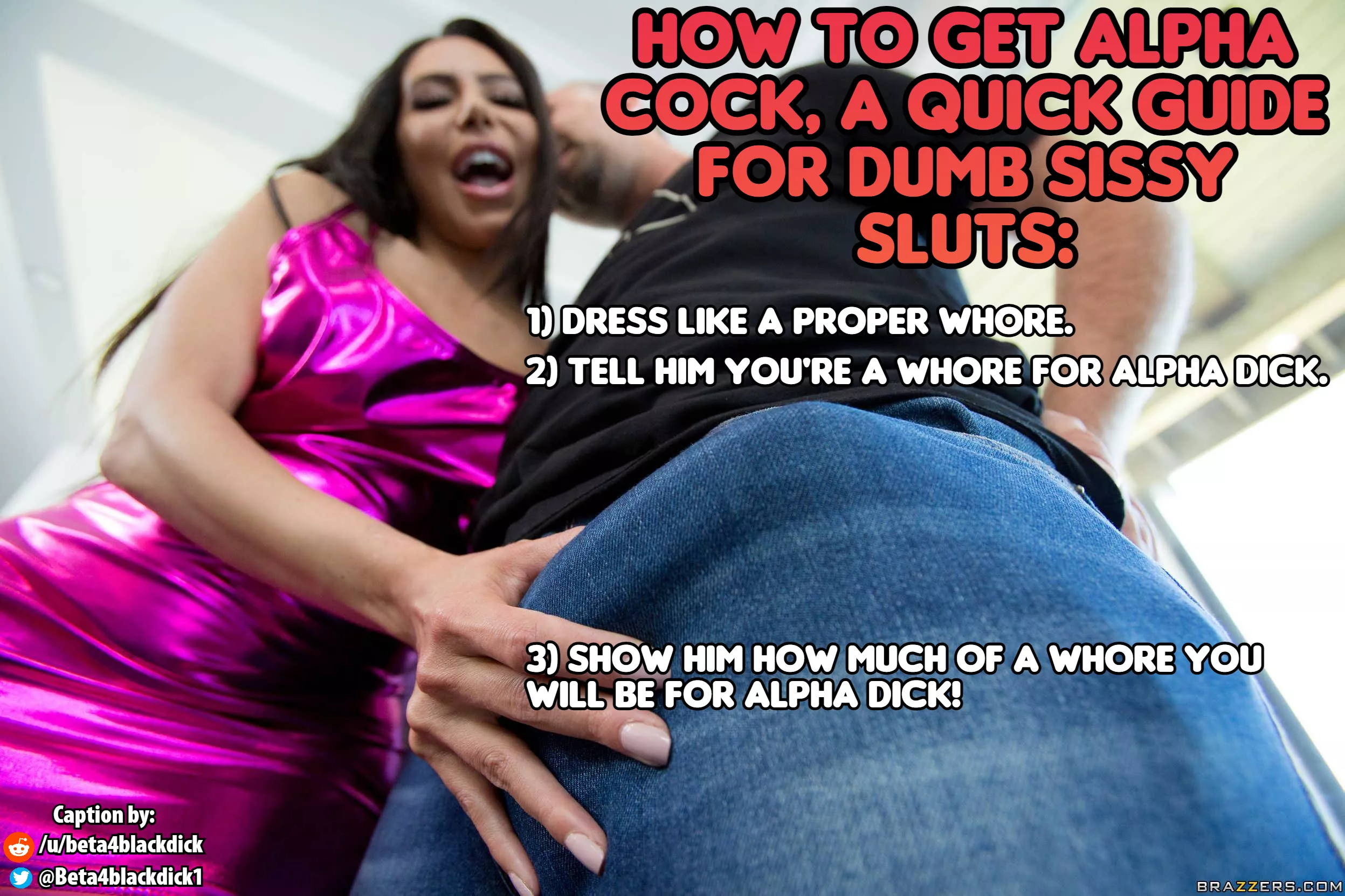 3 simple steps for stupid sissies!