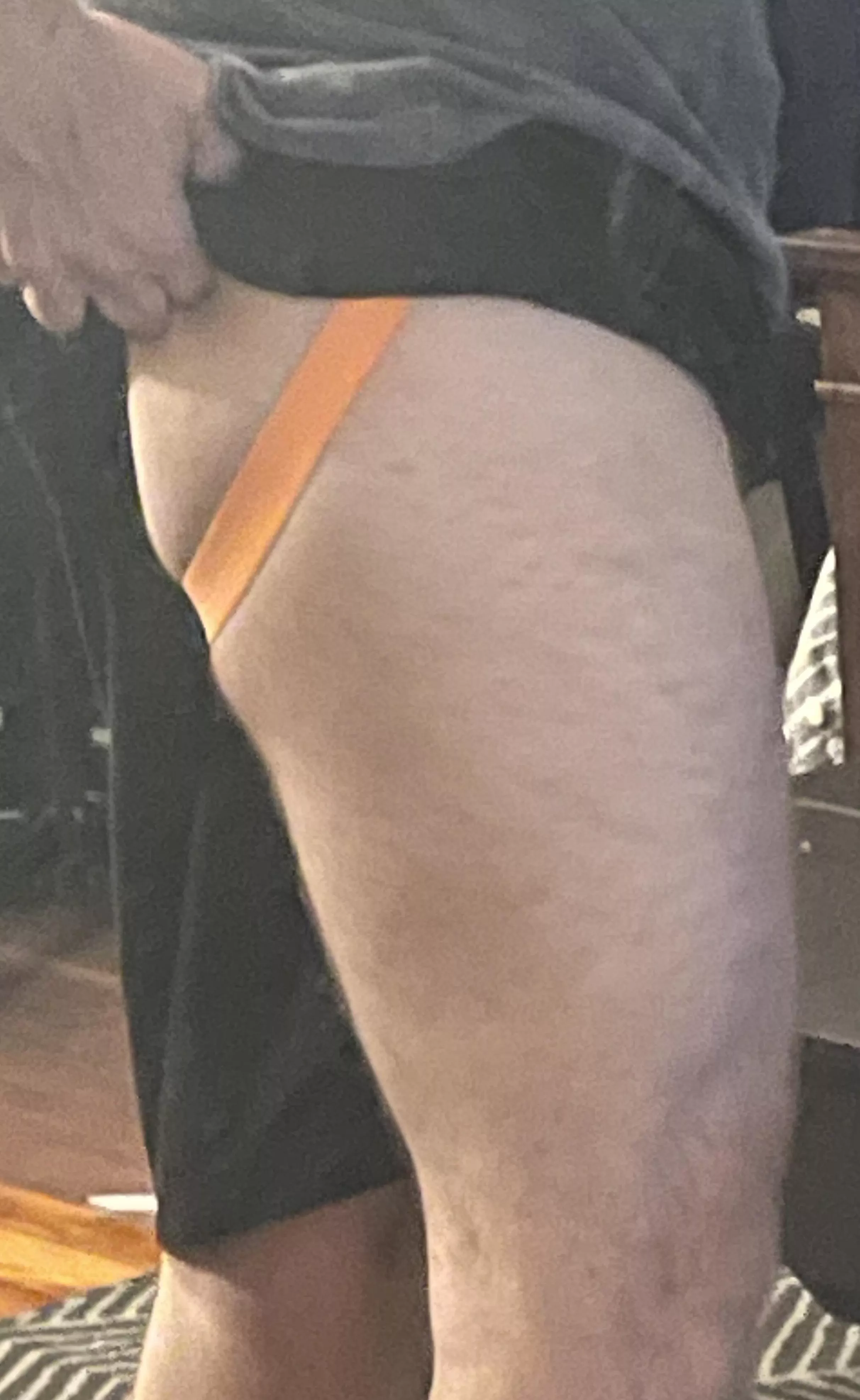 30 M. Breaking in my new jockstrap.