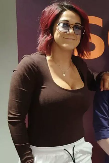 Bayley looking busty af