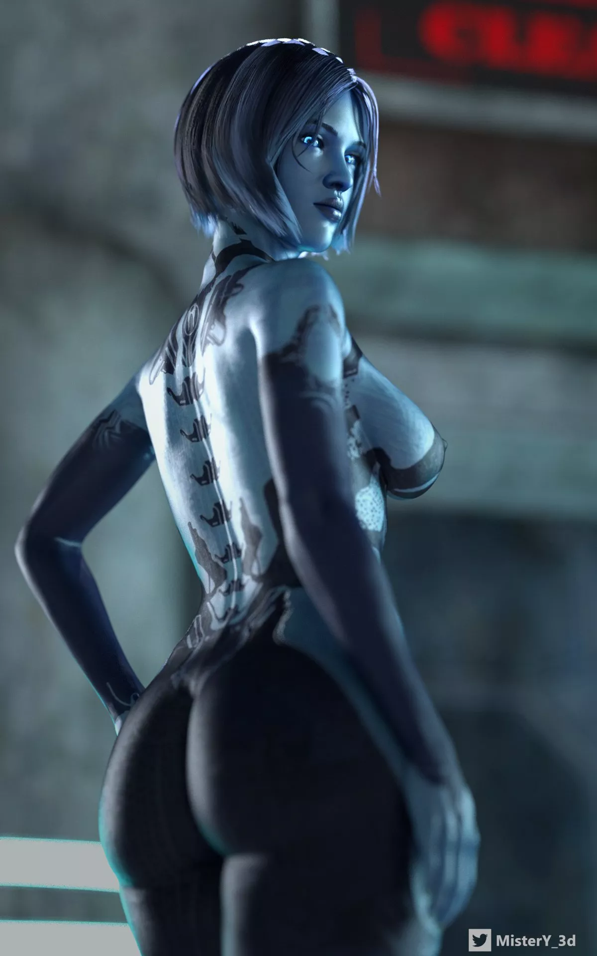 Cortana (MisterY_3d) [Halo]