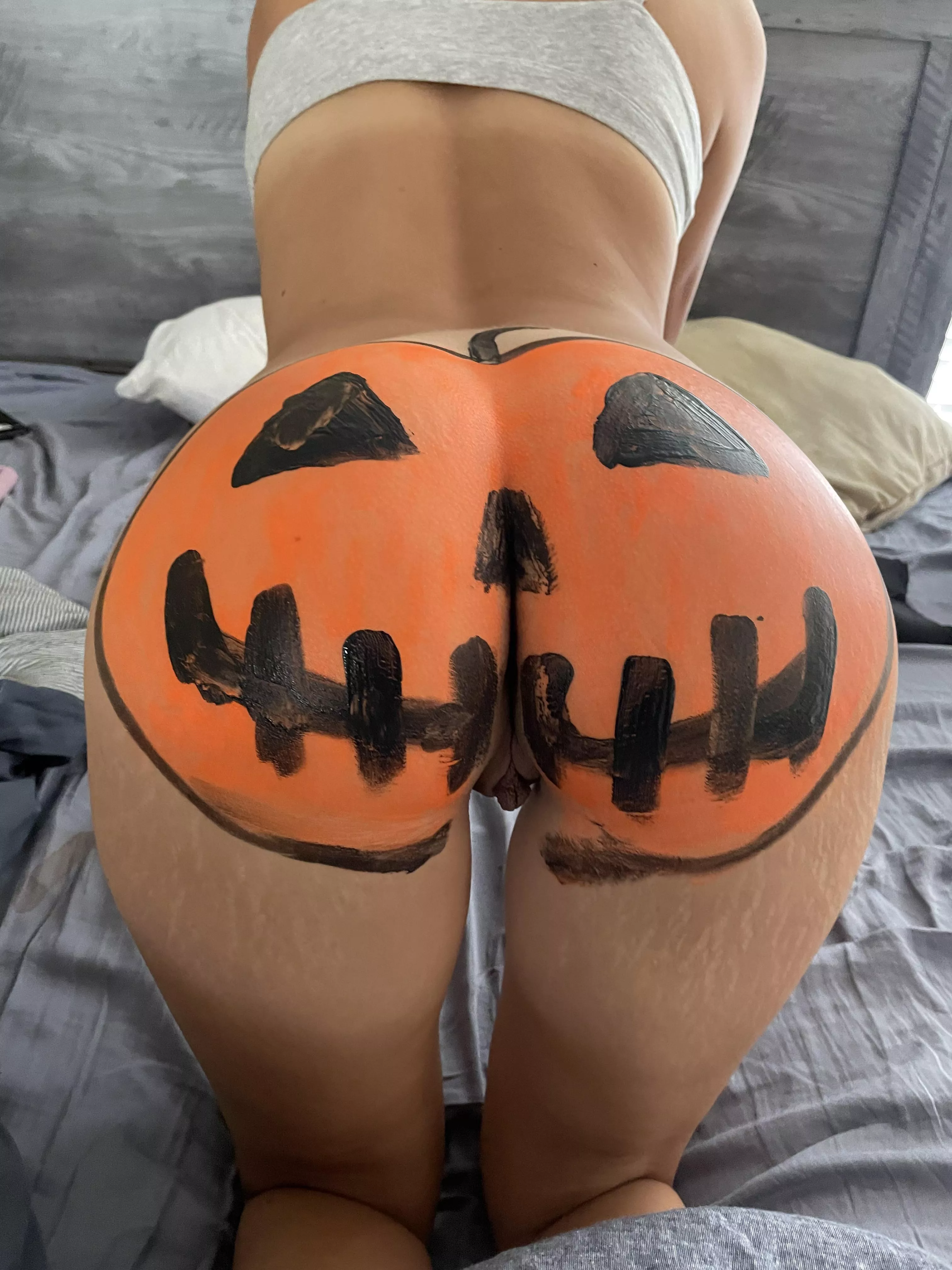 Hungry pumpkin 🎃 😈