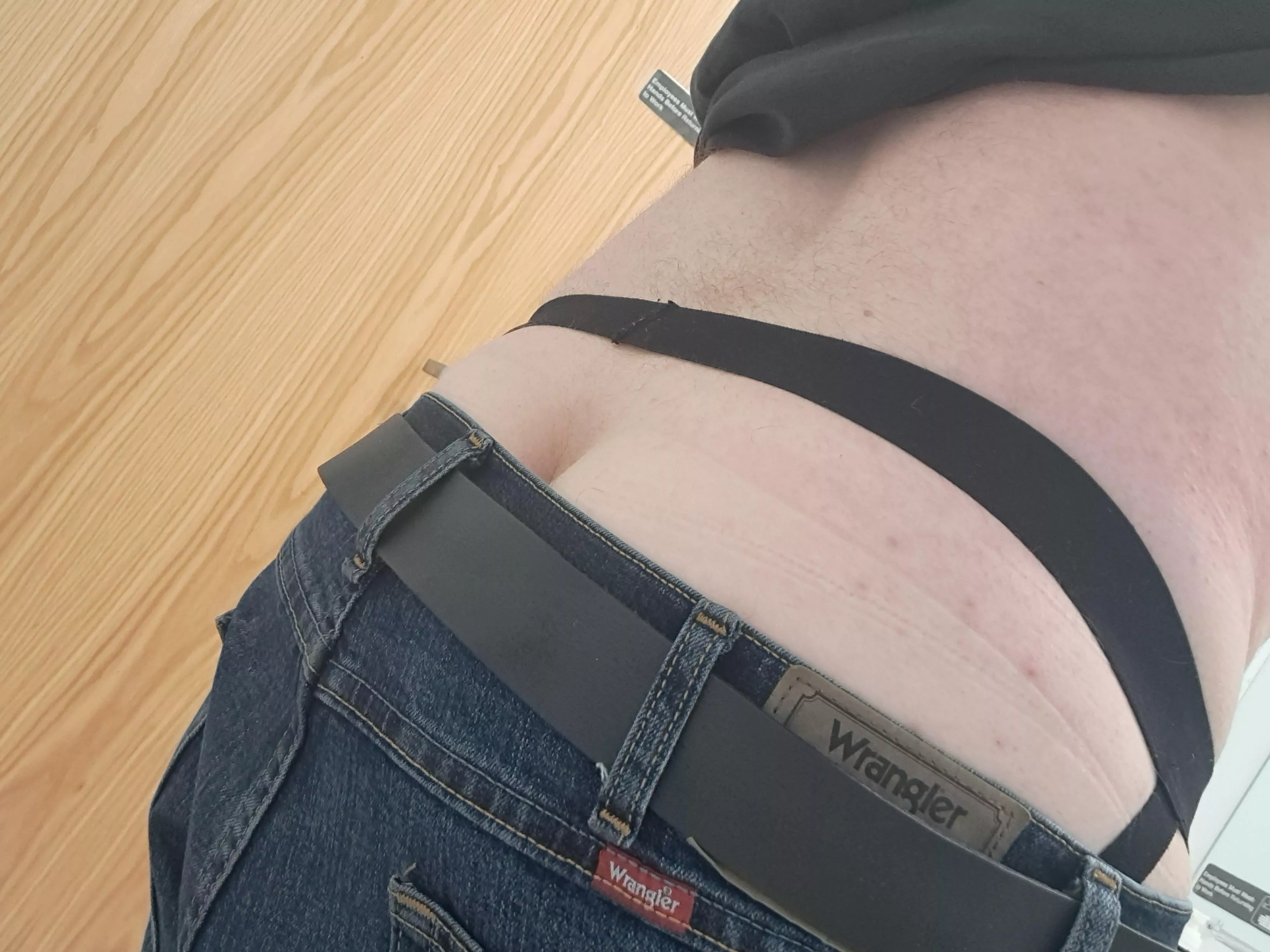 Is my jockstrap too noticeable?