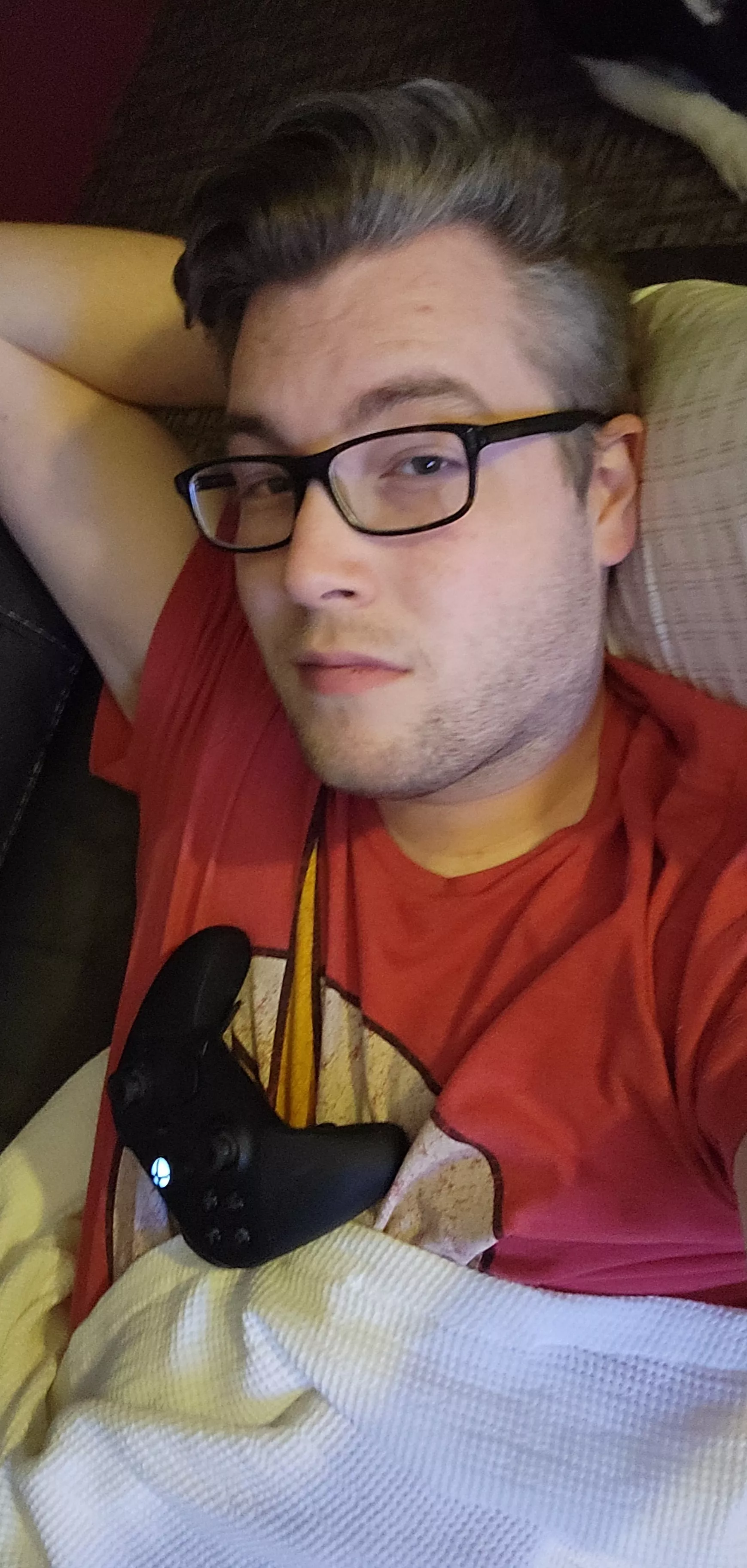 Just a lazy day. Come cuddle?