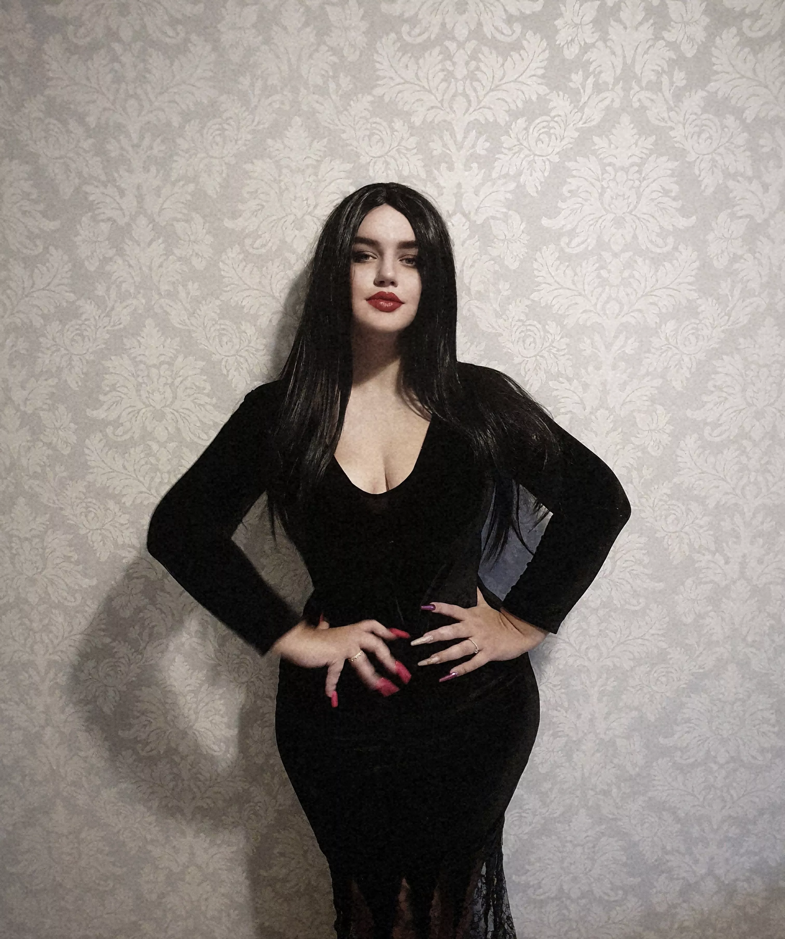 Morticia Addams by me