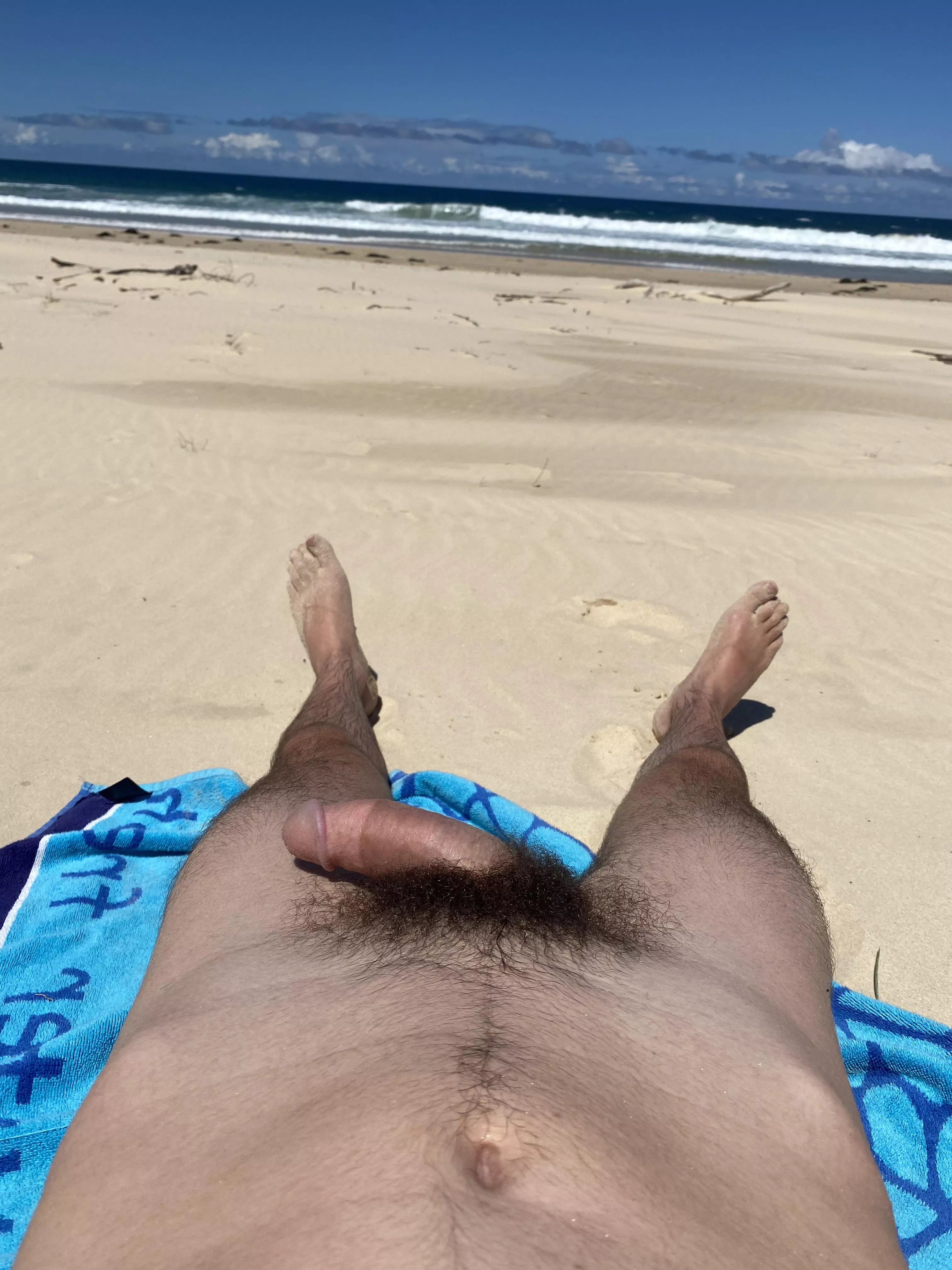 My nude beach POV