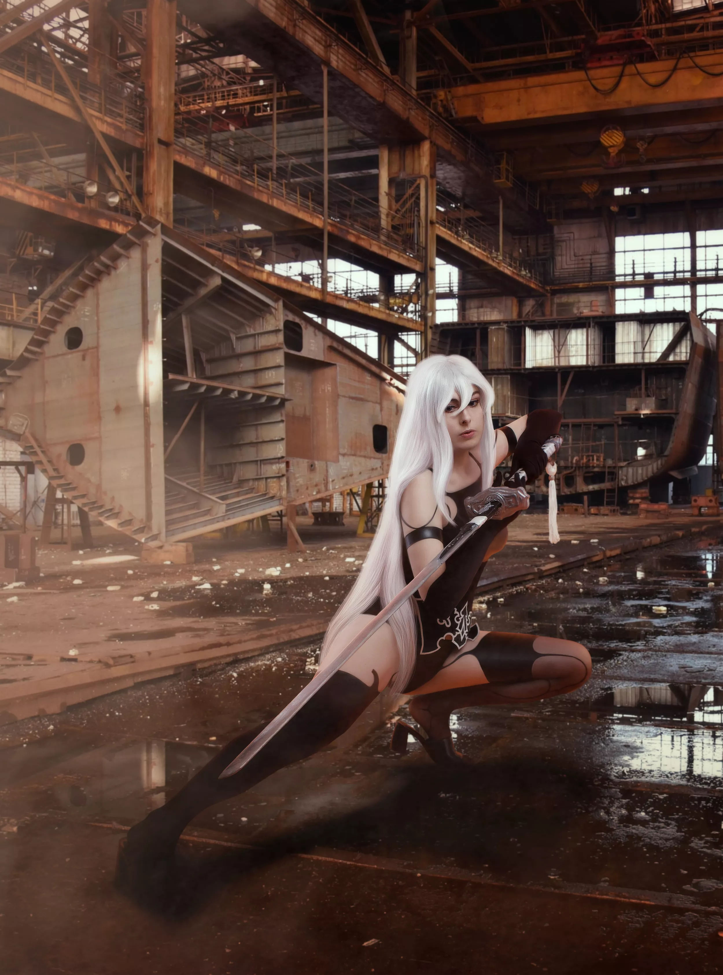 Nier automata A2 cosplay by u/RikuNedzumi