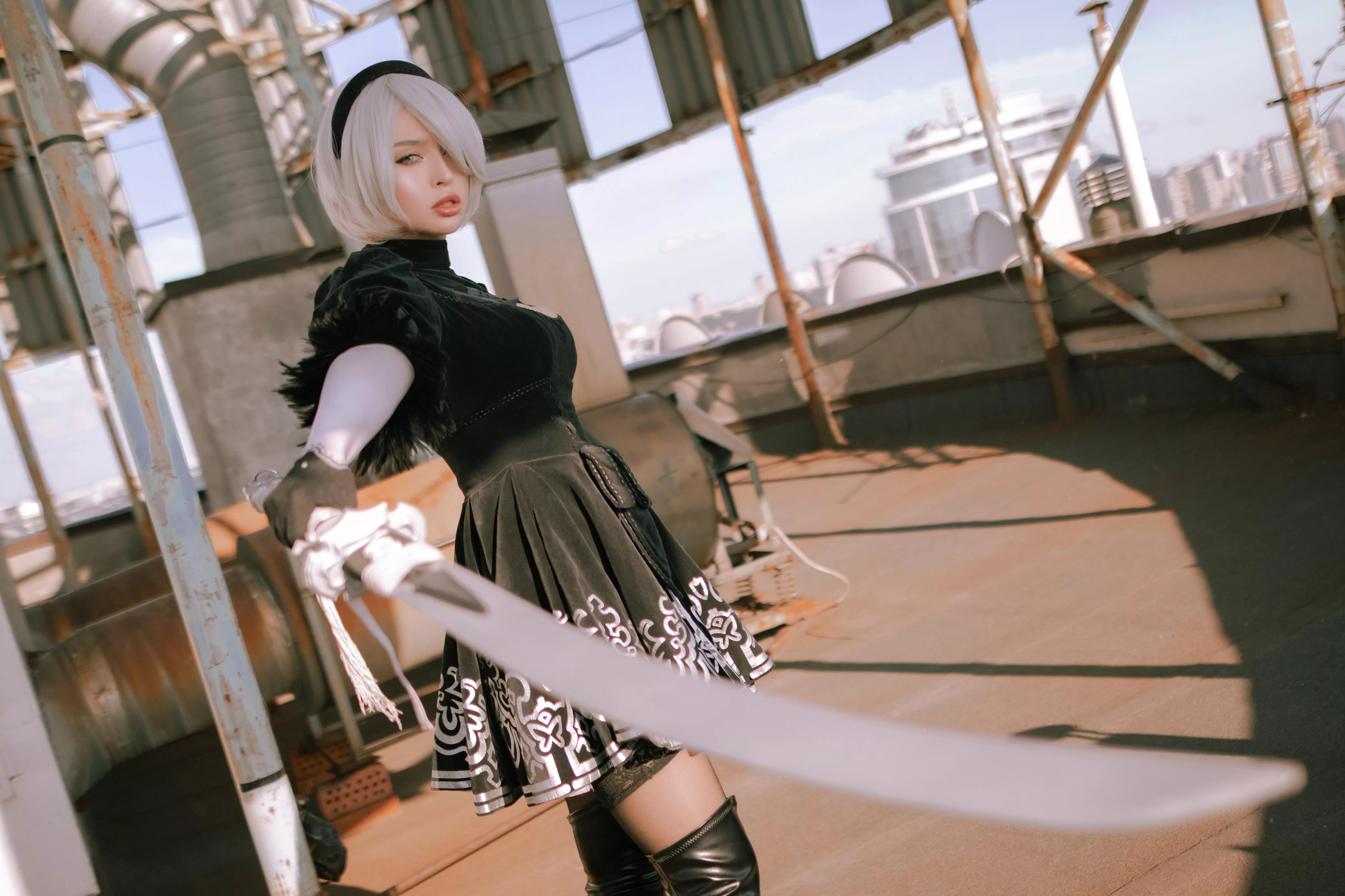 2B cosplay by @_sooyoungg