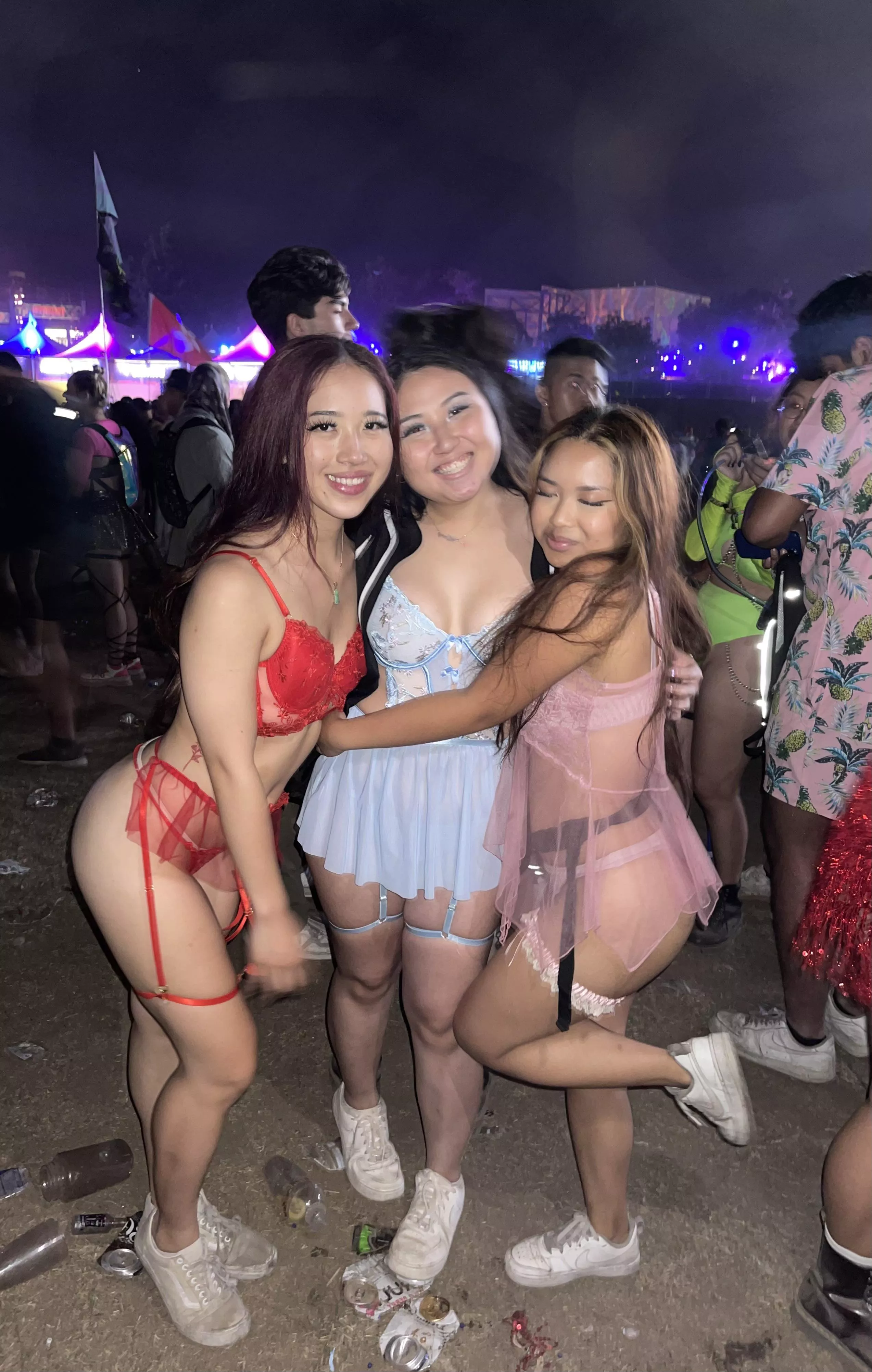 Asian rave girls