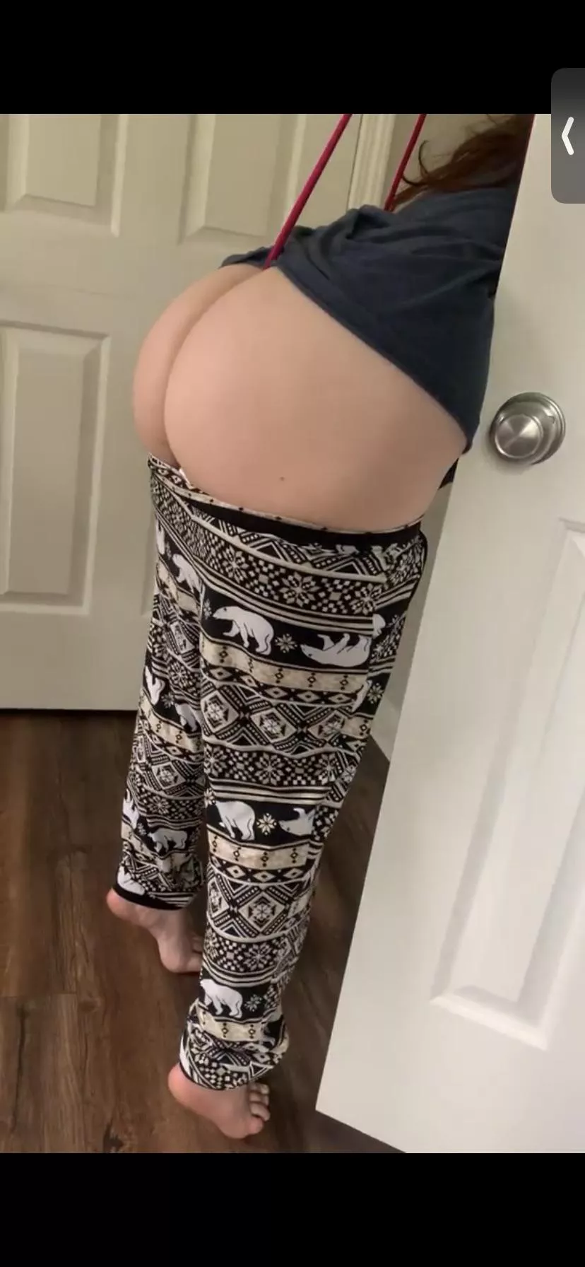 Dangling wedgie with a thong - a brutal way to get my butt flossed ðŸ˜­