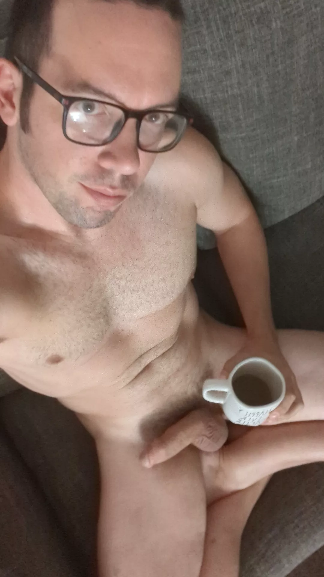 enjoying my coffee this morning!