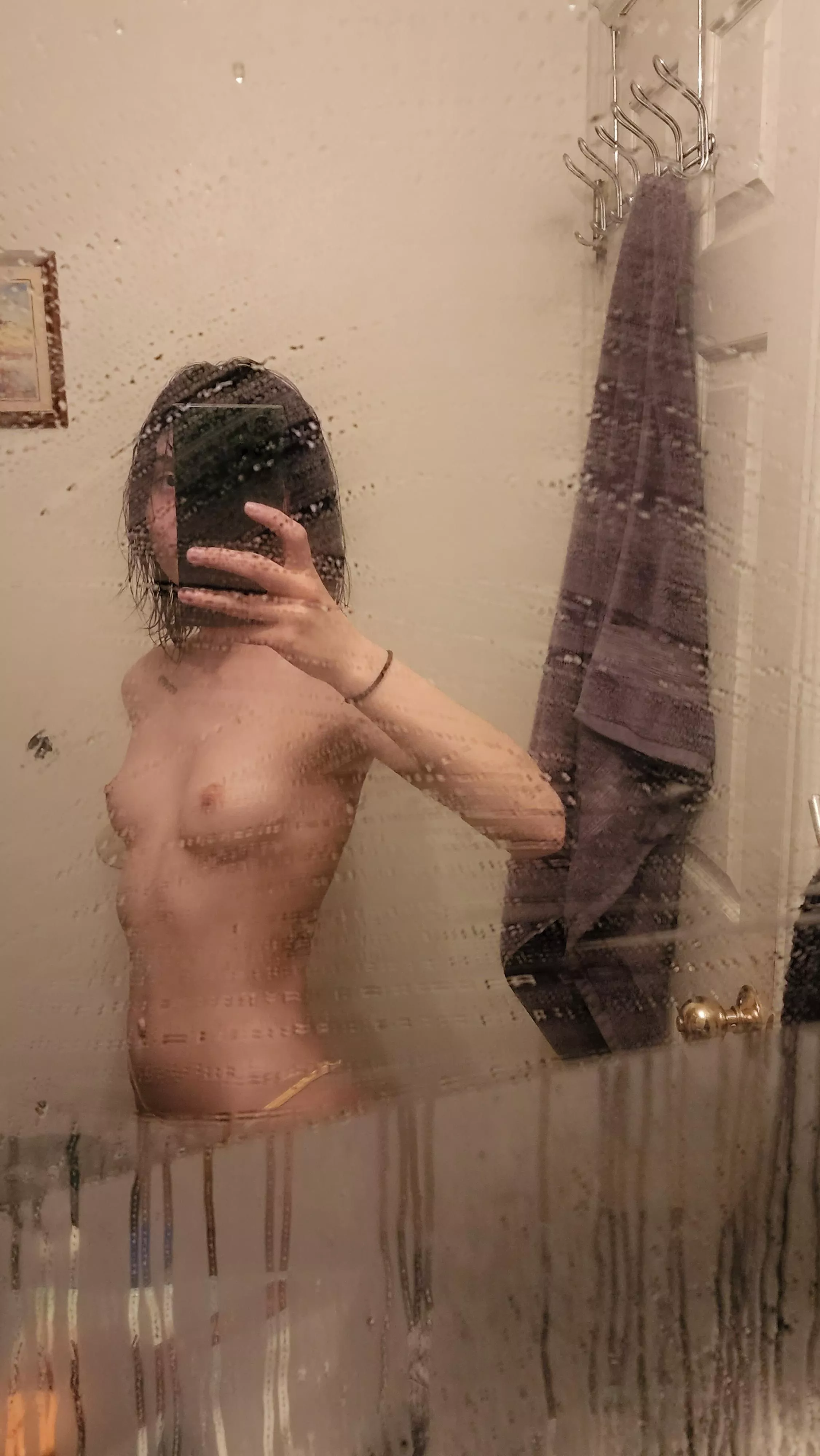 foggy mirror nude