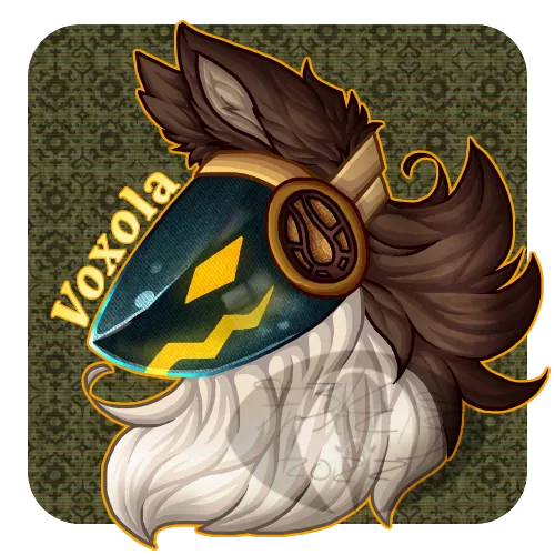 Icon of my Protogen Voxola ^-^