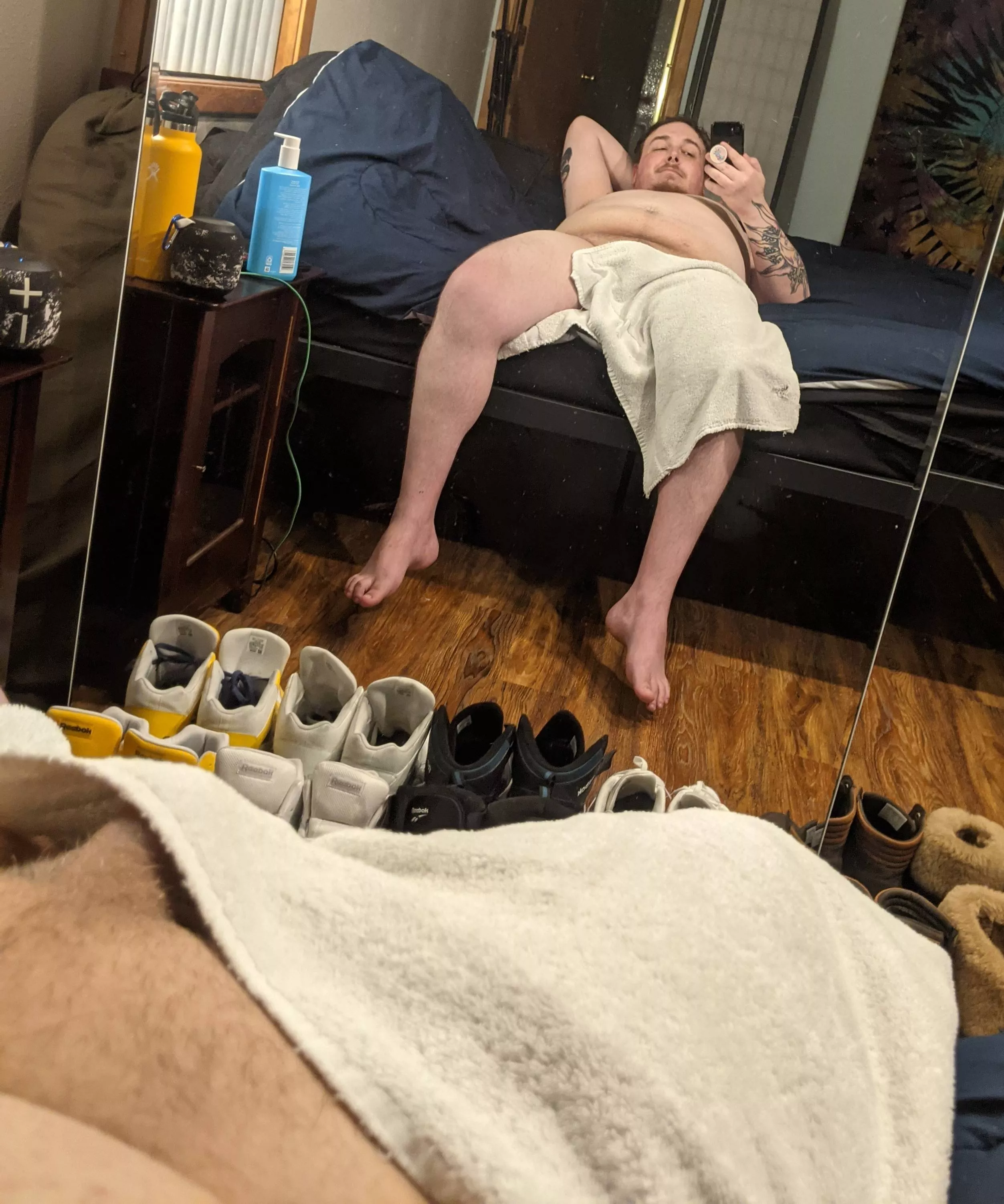 Just got clean, anyone want to help me get dirty?