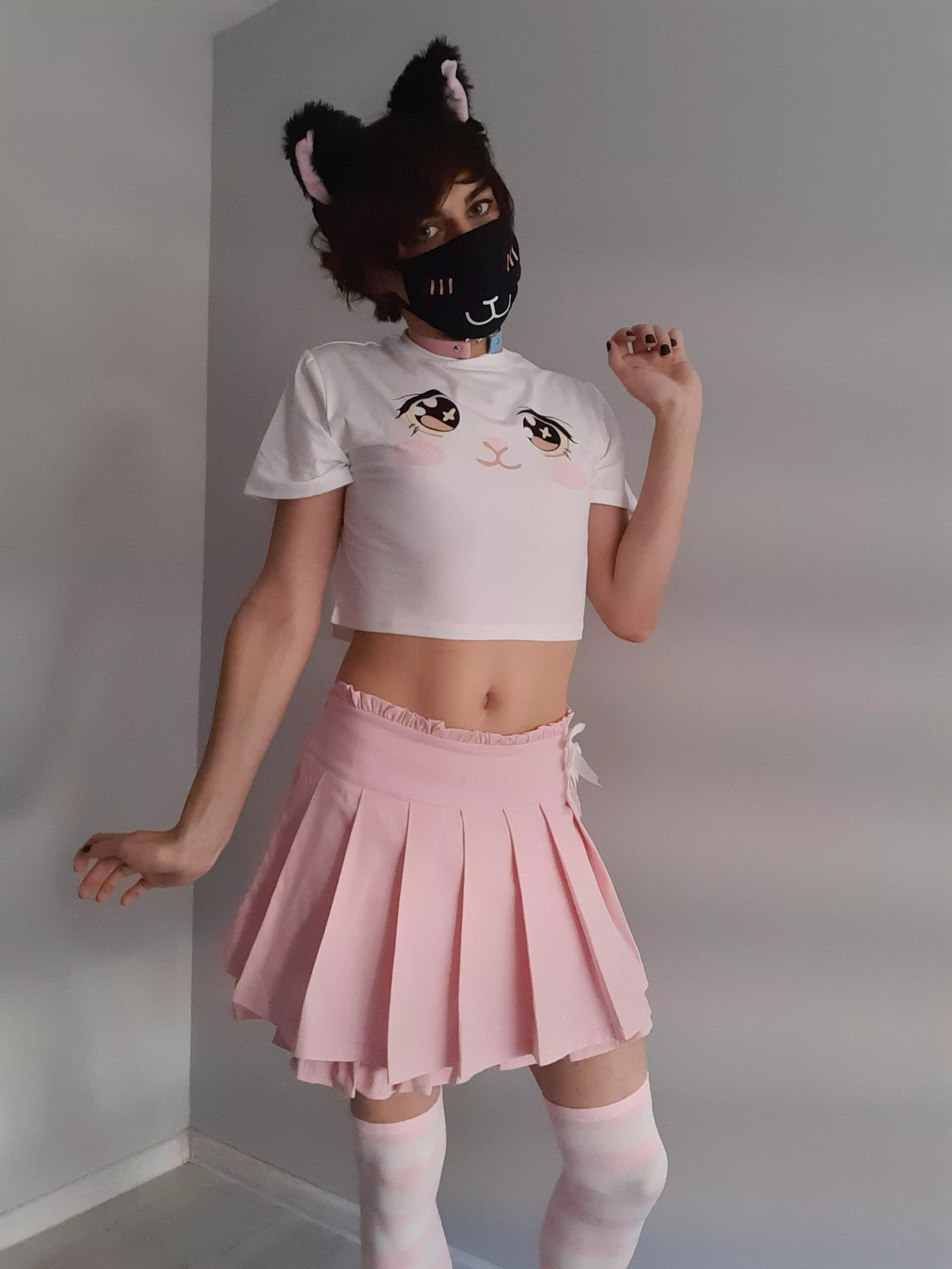 My new catboy outfit UwU. What do you think?ðŸ¥º