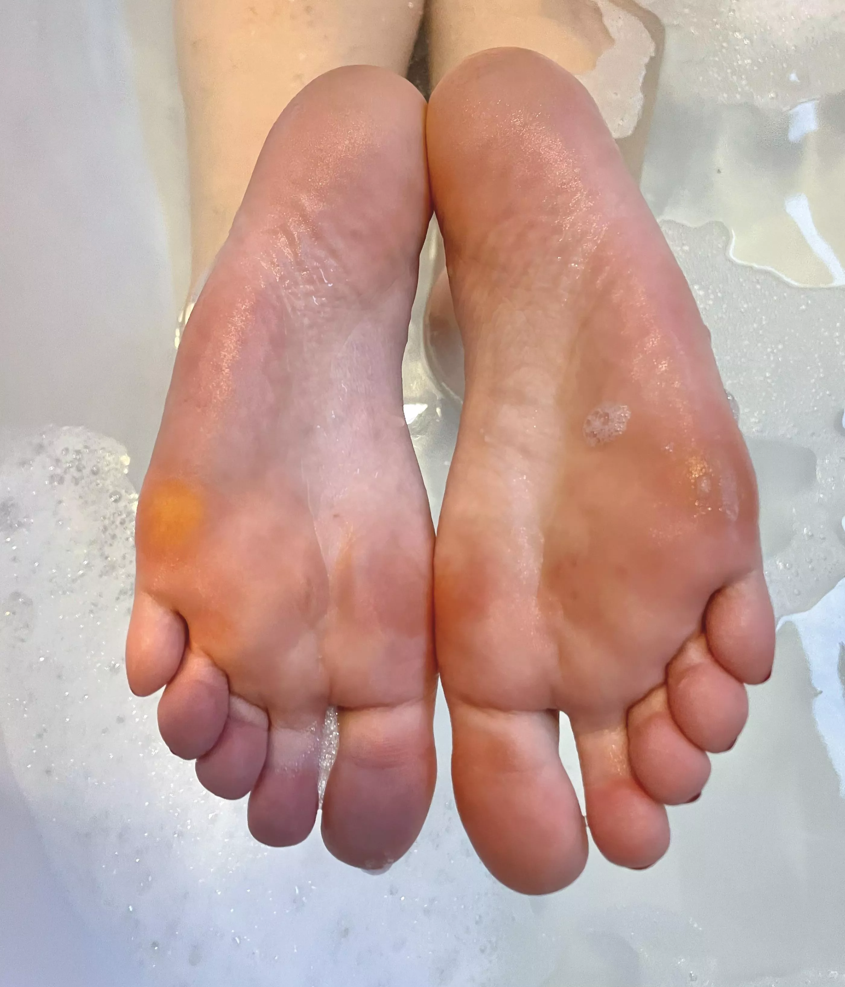 My wet soles are ready for your cock!